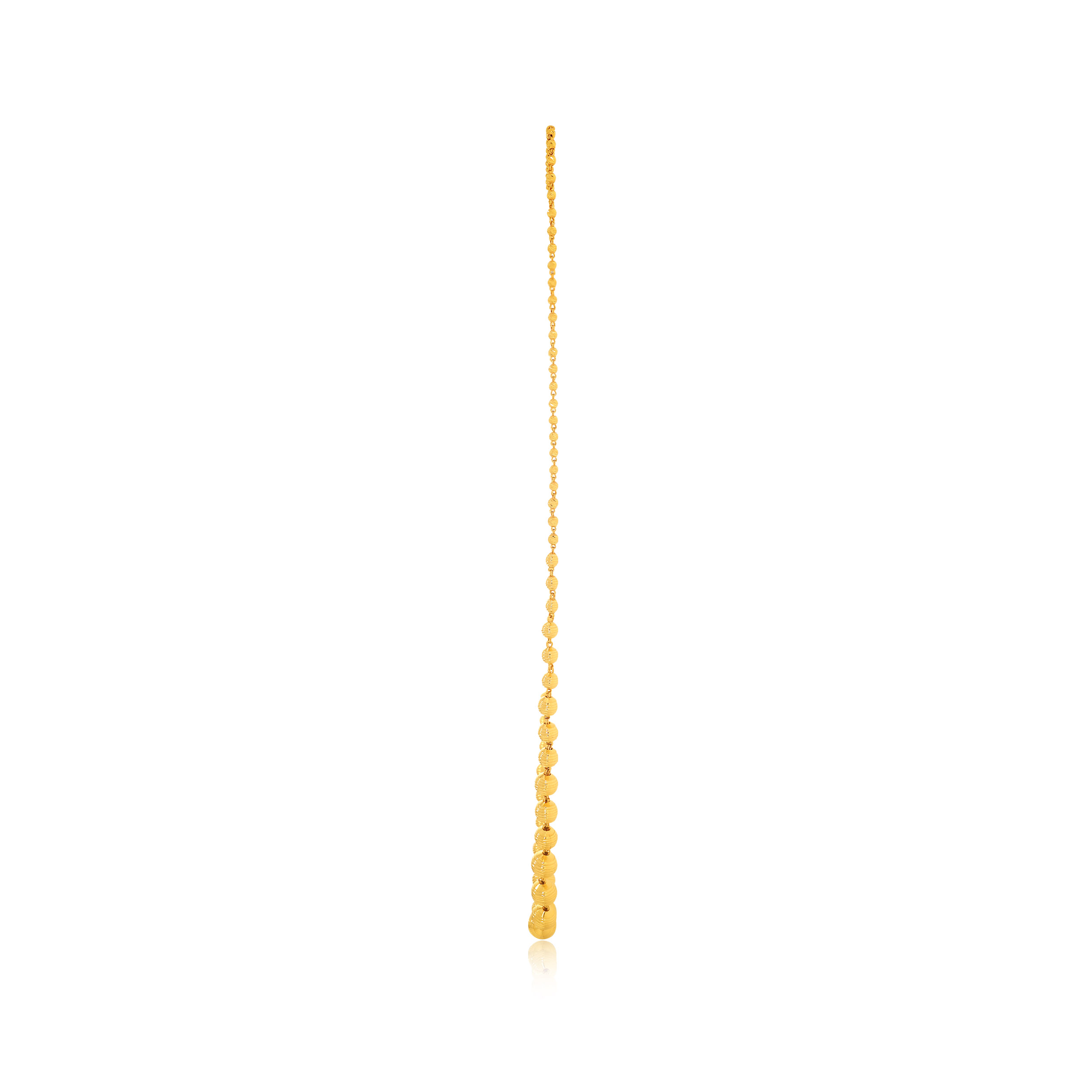 Dancing Spheres Gold Chain - Senco Gold and Diamonds