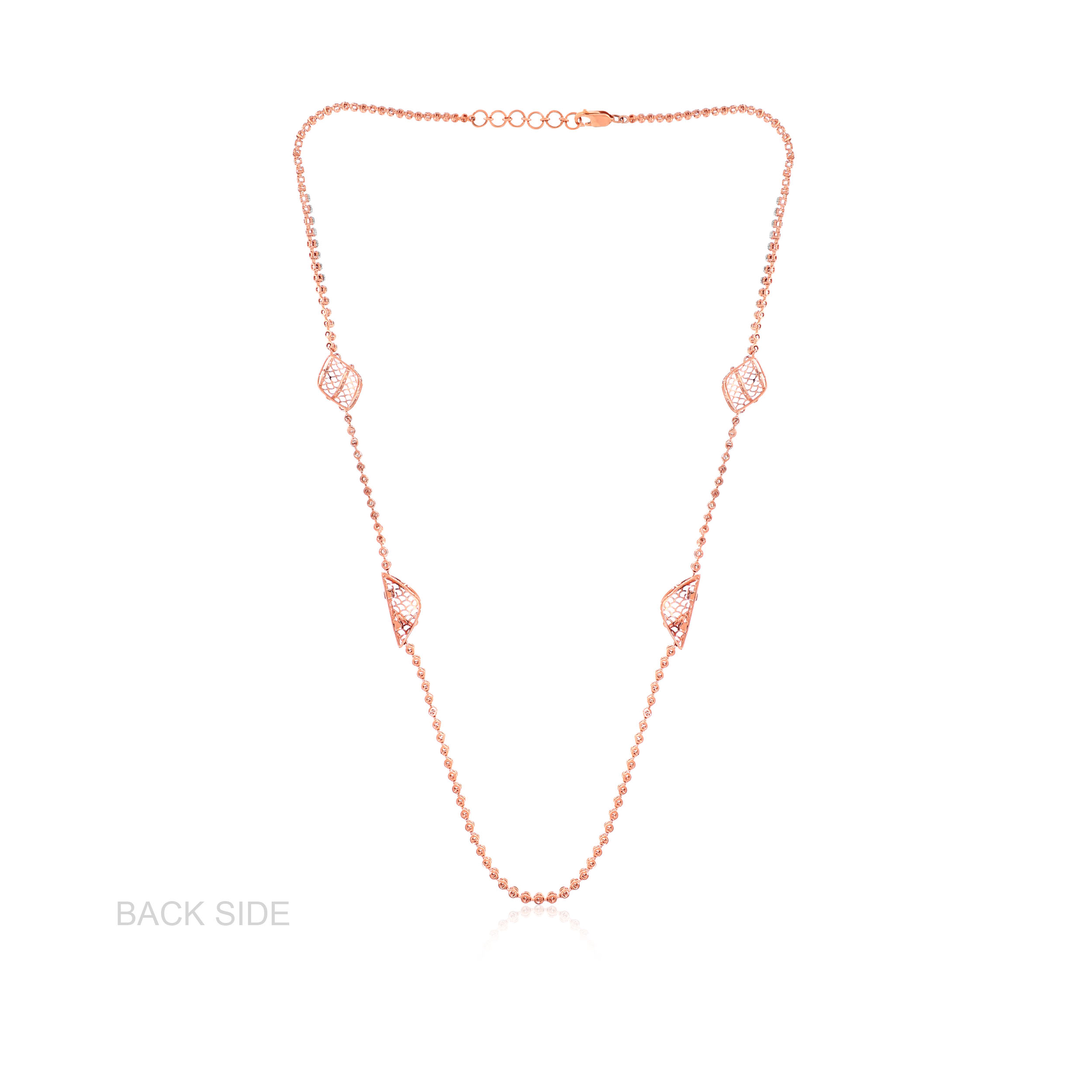 Geometric Glam Diamond Necklace - Senco Gold and Diamonds