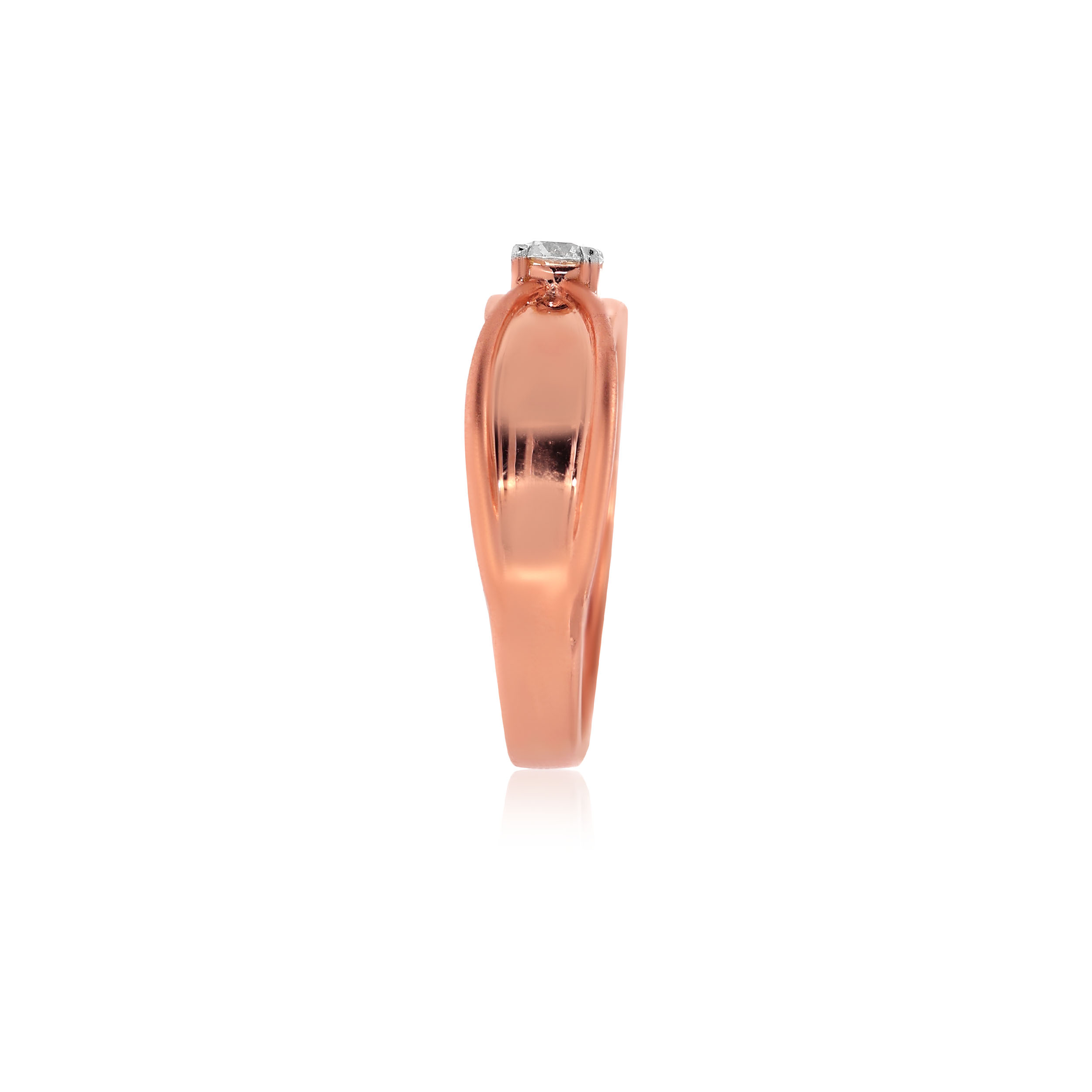 Rosy Brilliance Men Solitaire Ring - Senco Gold and Diamonds