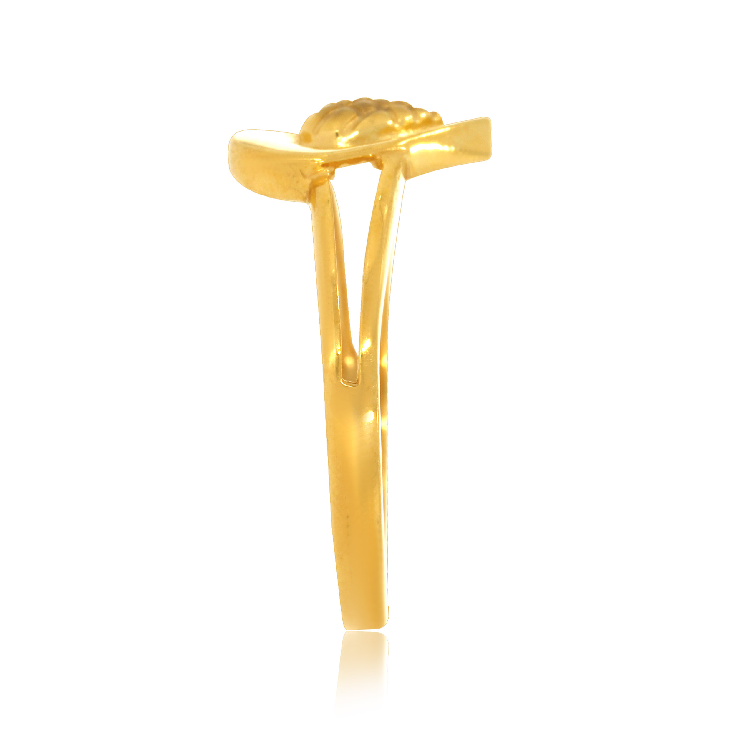 Happy Heart Gold Ring - Senco Gold and Diamonds