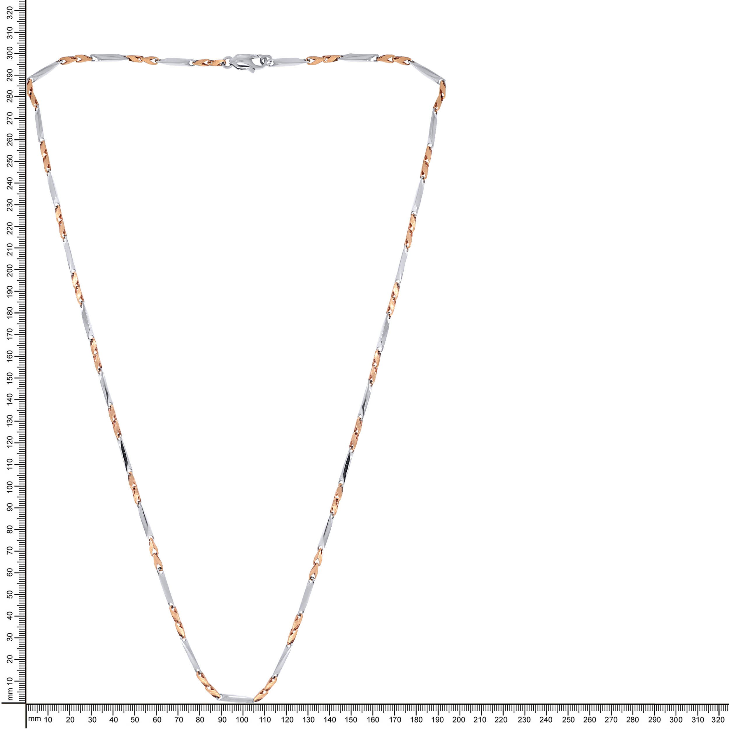 Alpha Elegance Men Platinum Chain - Senco Gold and Diamonds