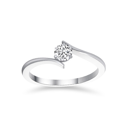 Chic Touch Platinum Ring - Senco Gold and Diamonds