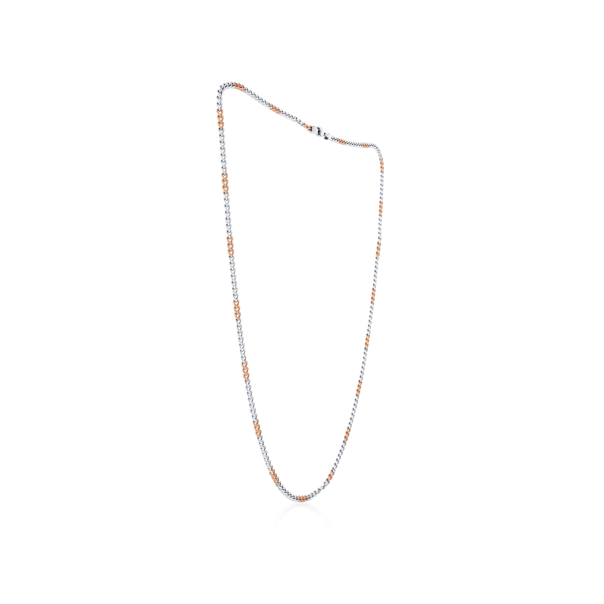 Connected Delight Unisex Platinum Chain - Senco Gold and Diamonds