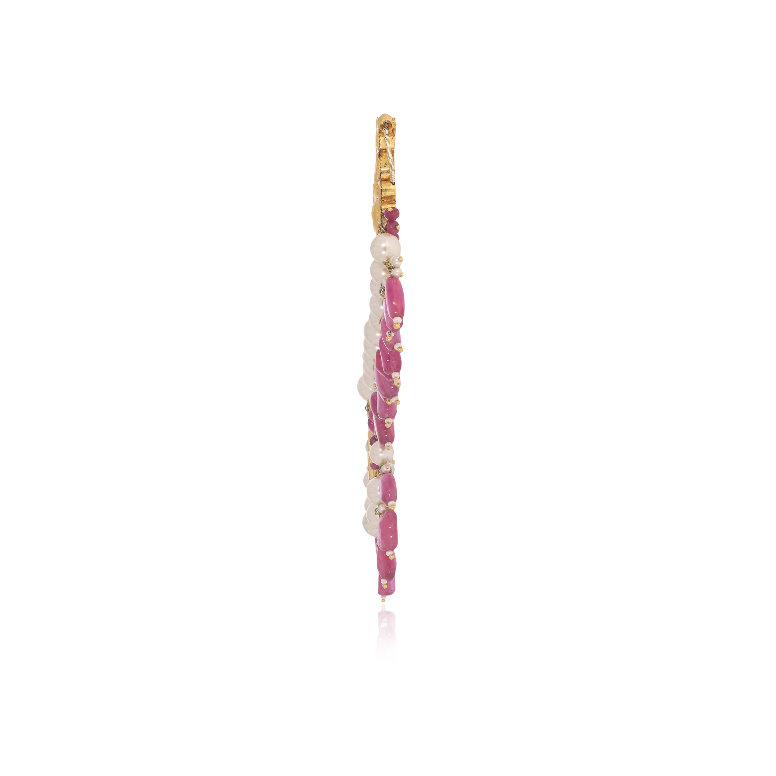 Cherry Blossom Polki Choker Necklace - Senco Gold and Diamonds