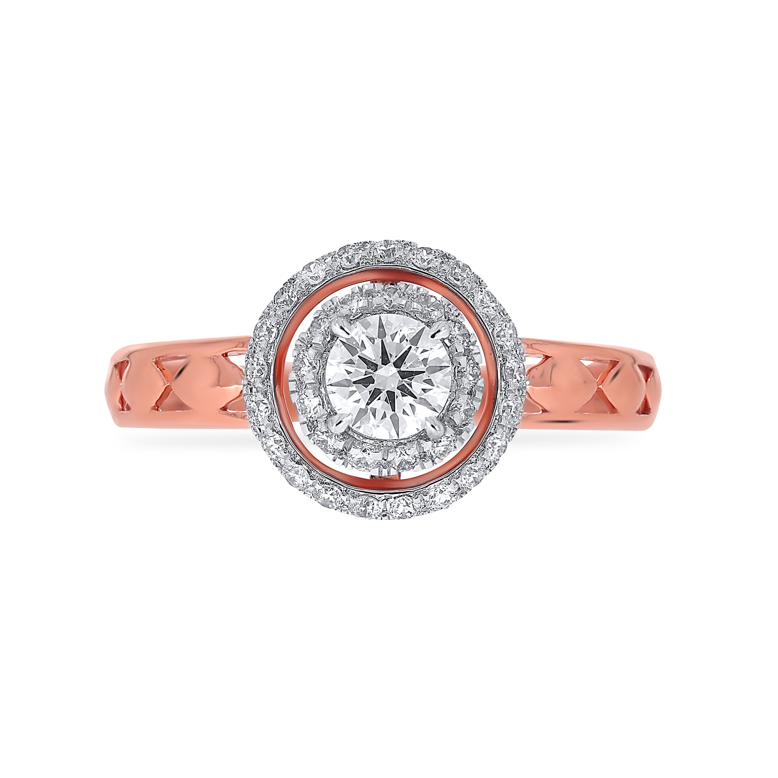 Stunning Sphere Solitaire Ring - Senco Gold and Diamonds