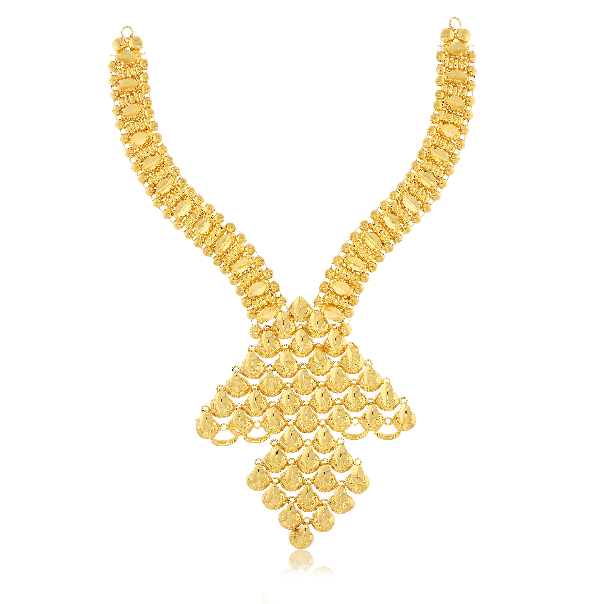 Diya Grace Gold Necklace - Senco Gold and Diamonds