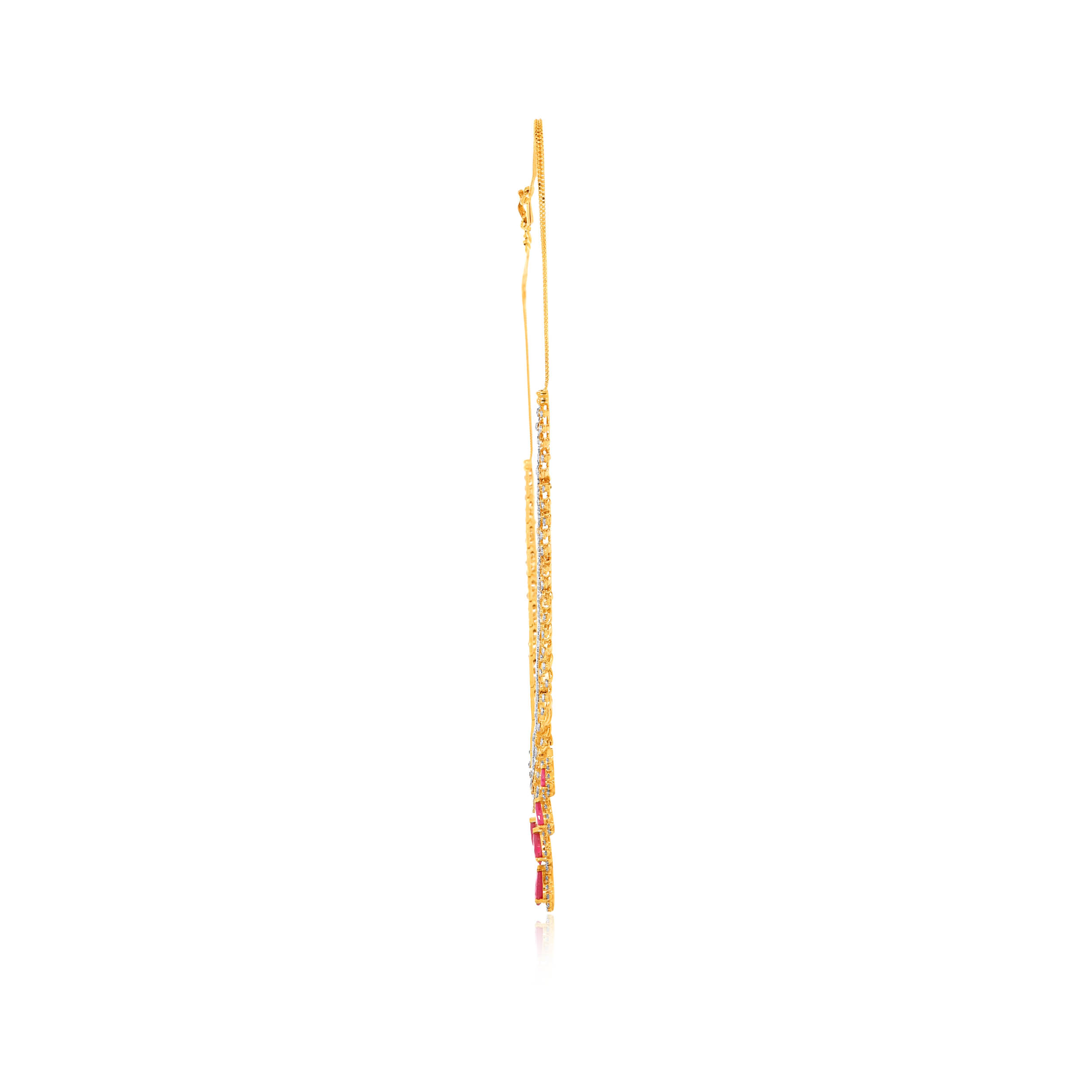 Blushing Droplets Diamond Necklace - Senco Gold and Diamonds