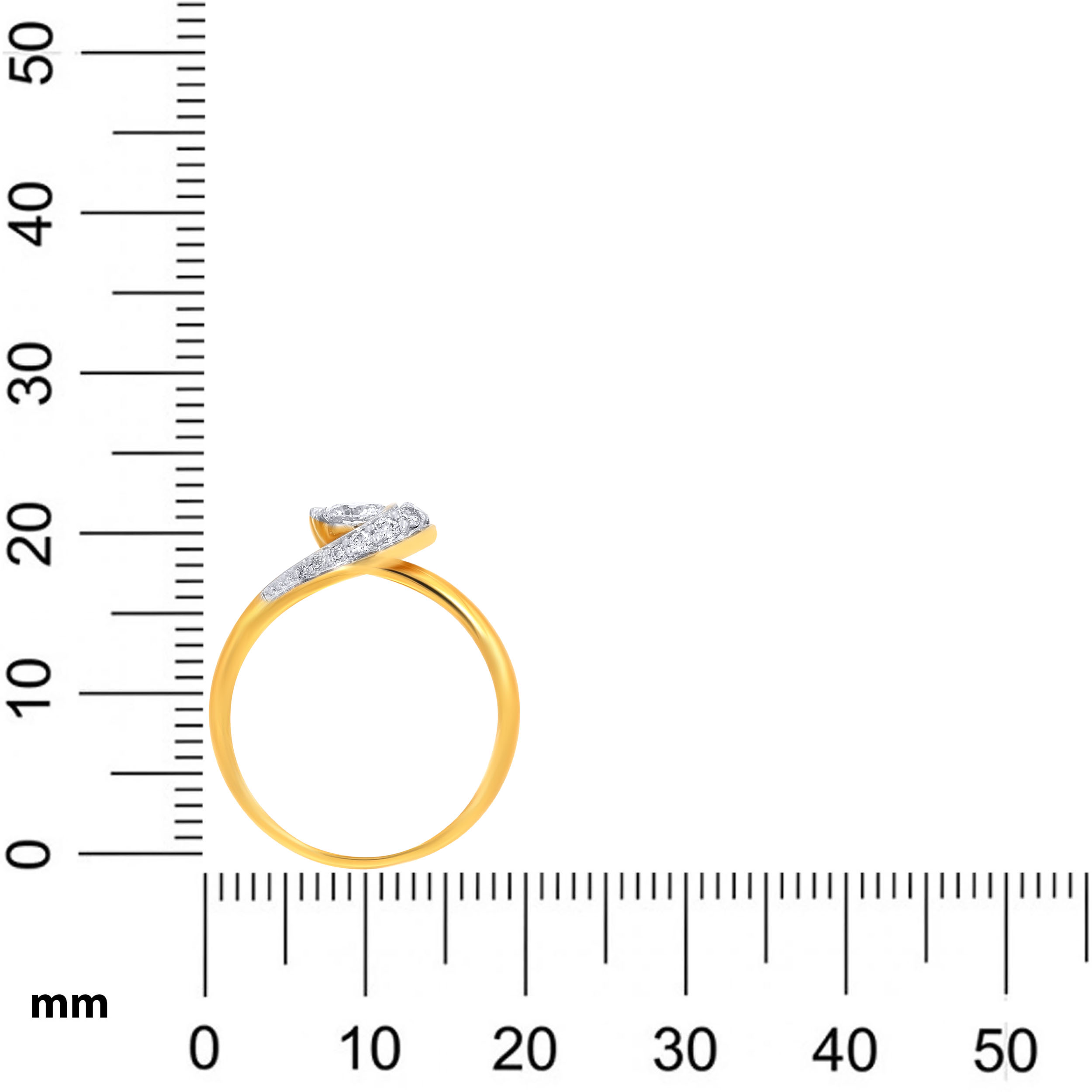 Secure Droplet Solitaire Ring - Senco Gold and Diamonds