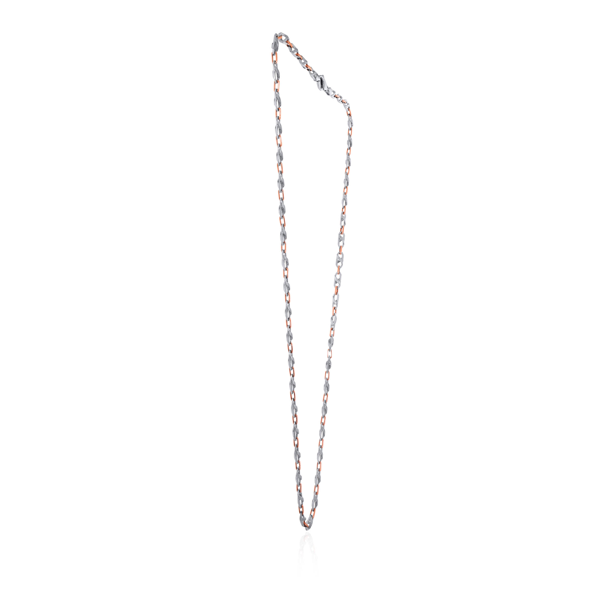 Dual Attachment Men Platinum Chain - Senco Gold and Diamonds