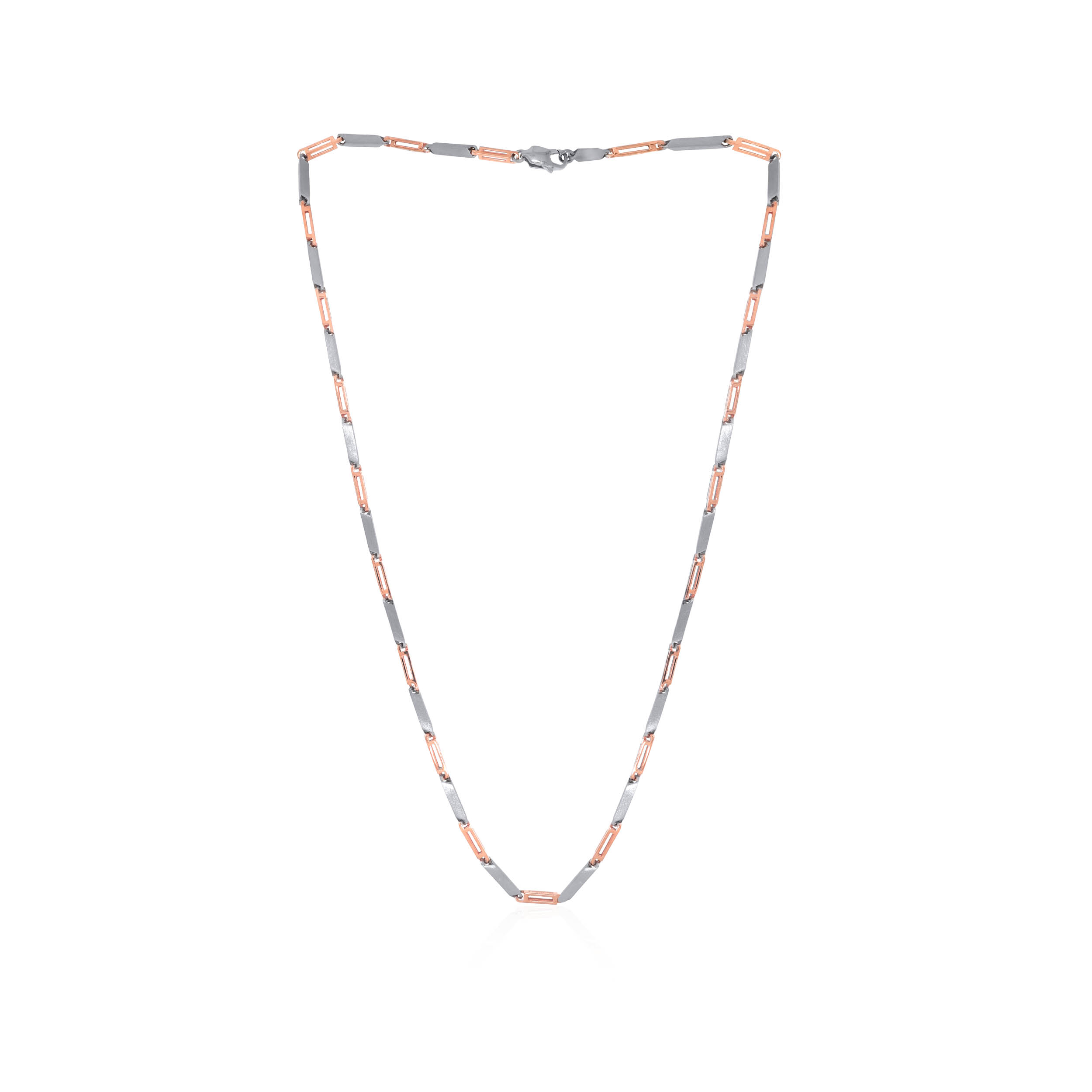 Dual Refinement Men Platinum Chain - Senco Gold and Diamonds