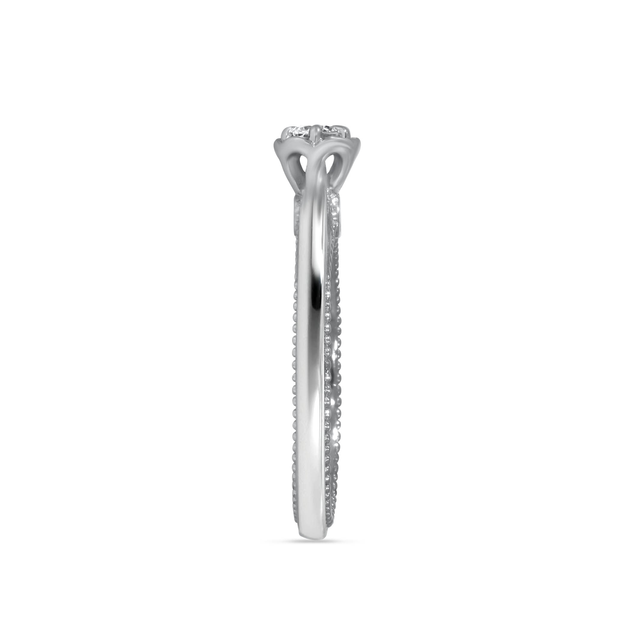 Burflower Grace Platinum Ring - Senco Gold and Diamonds