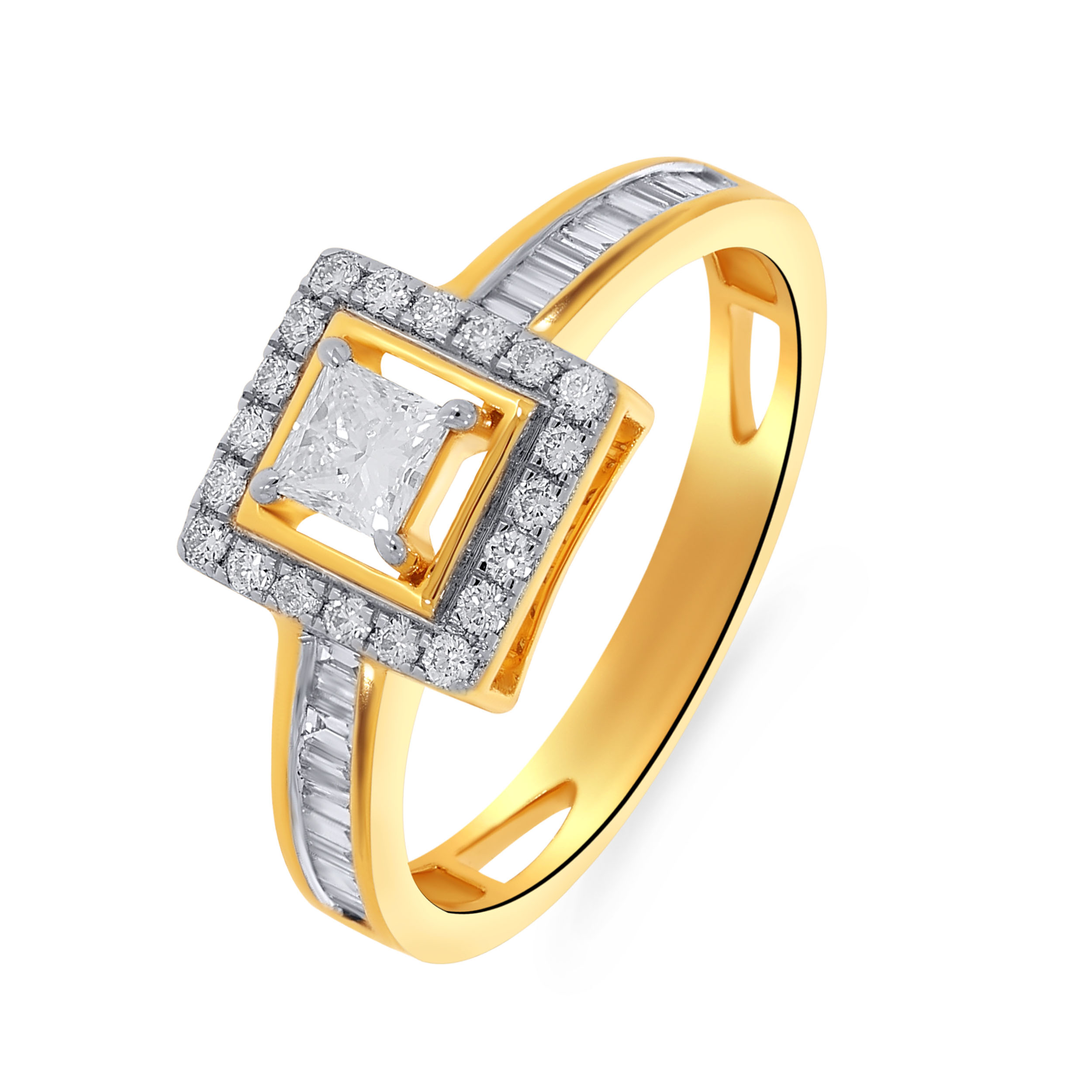 Cubical Allure Diamond Ring - Senco Gold and Diamonds