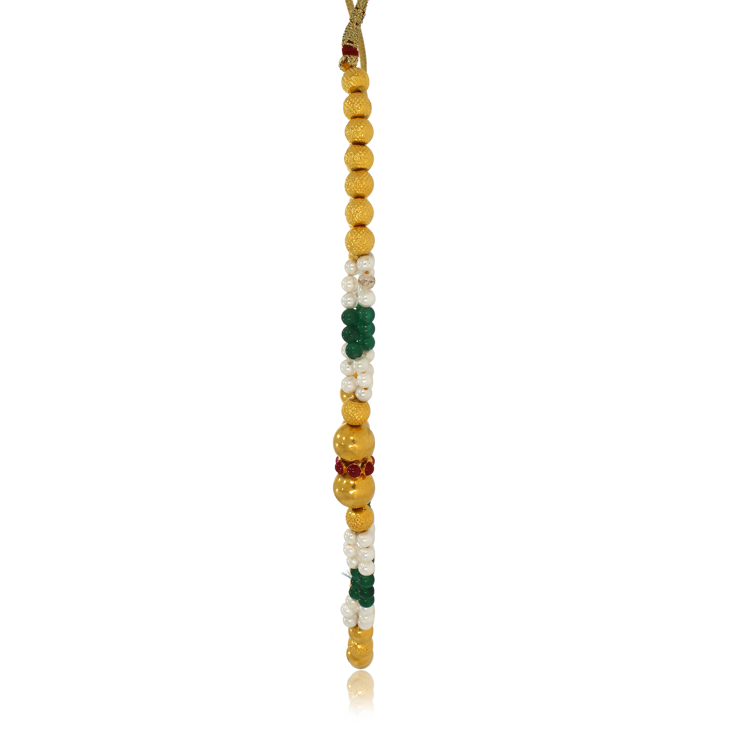 Traditional Gold Tushi Necklace - Senco Gold and Diamonds