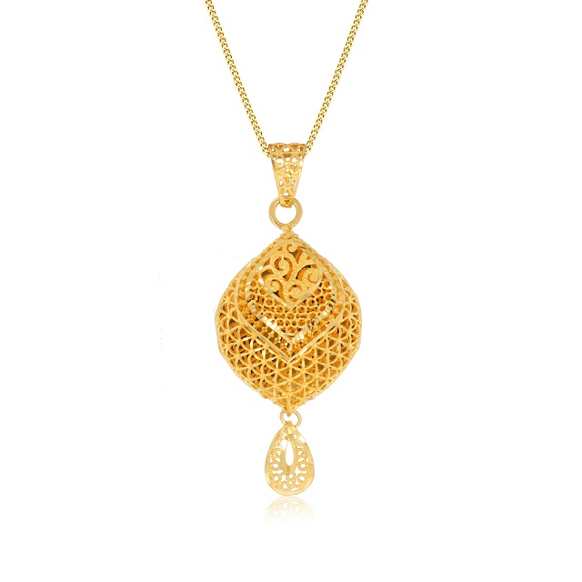 Art Amplified Gold Pendant - Senco Gold and Diamonds