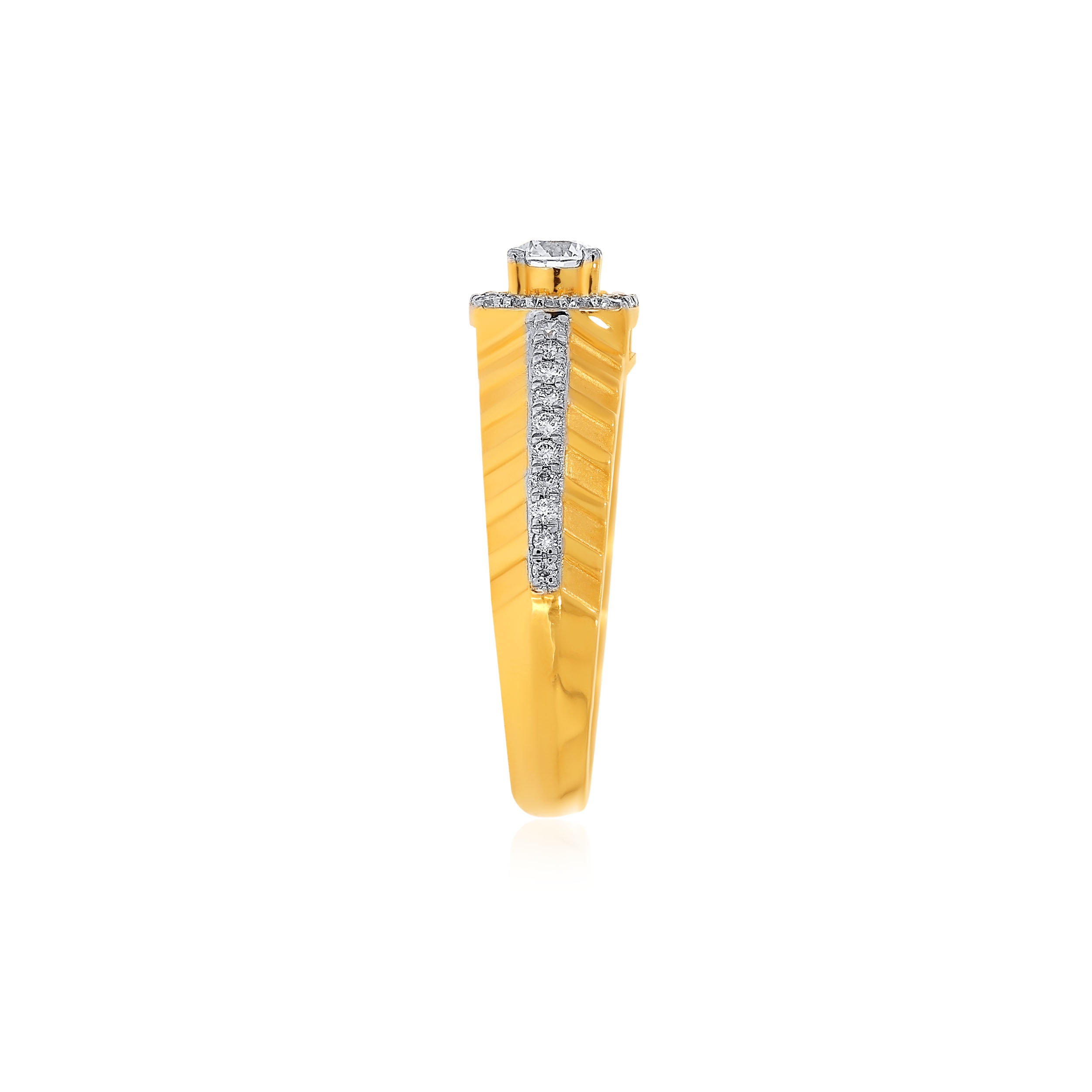 Elevated Treasure Men Solitaire Ring - Senco Gold and Diamonds