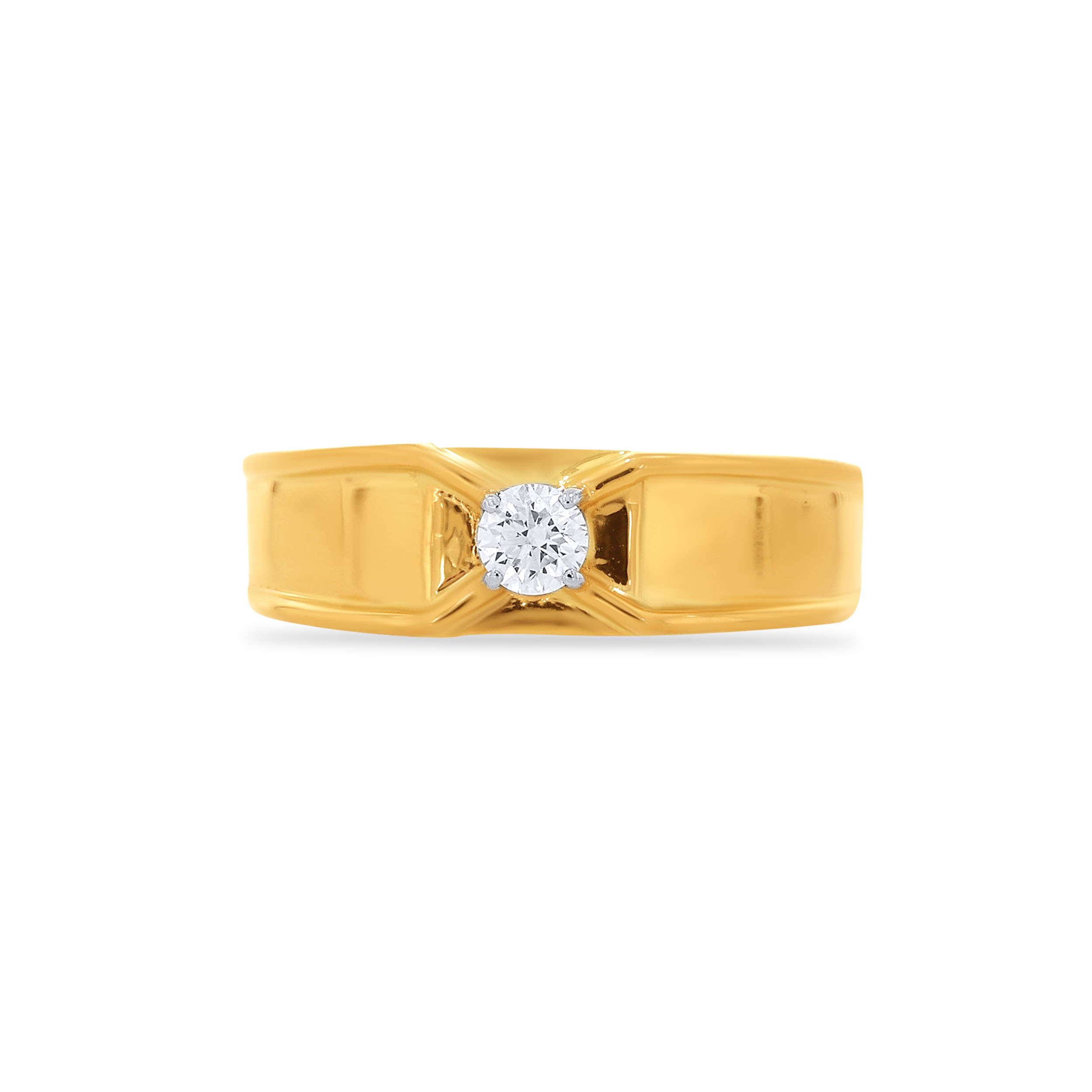 Glimmer Connect Men Solitaire Ring - Senco Gold and Diamonds