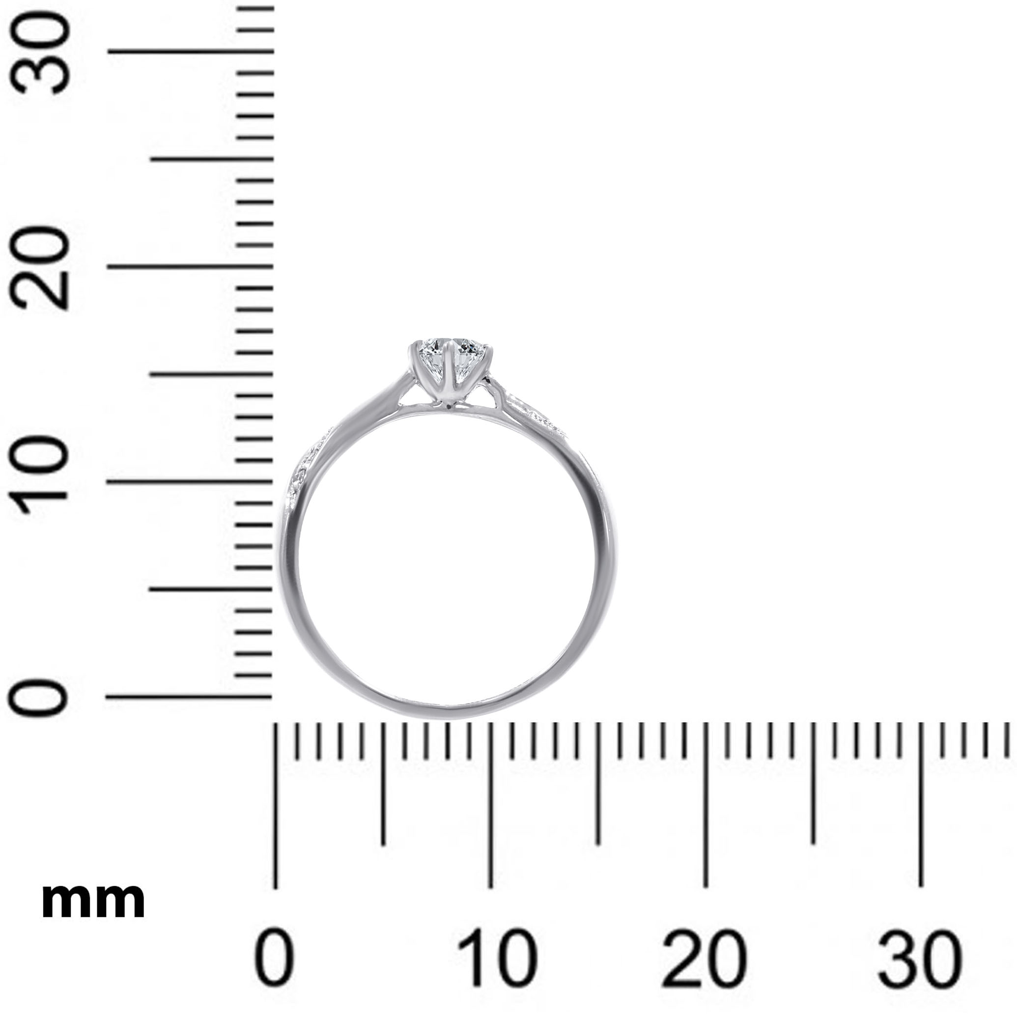Elite Spark Platinum Ring - Senco Gold and Diamonds
