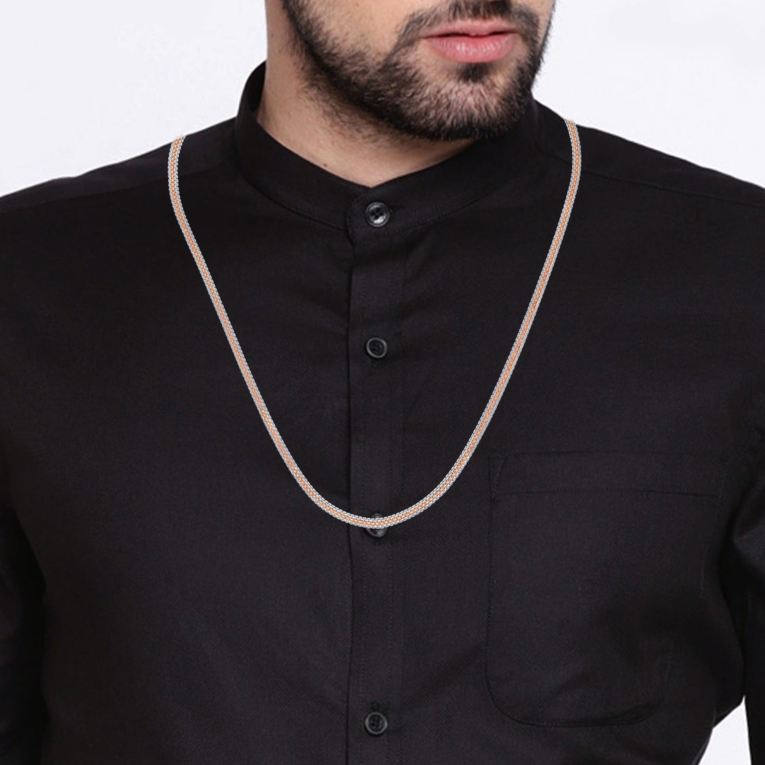 Vibrant Path Unisex Platinum Chain - Senco Gold and Diamonds