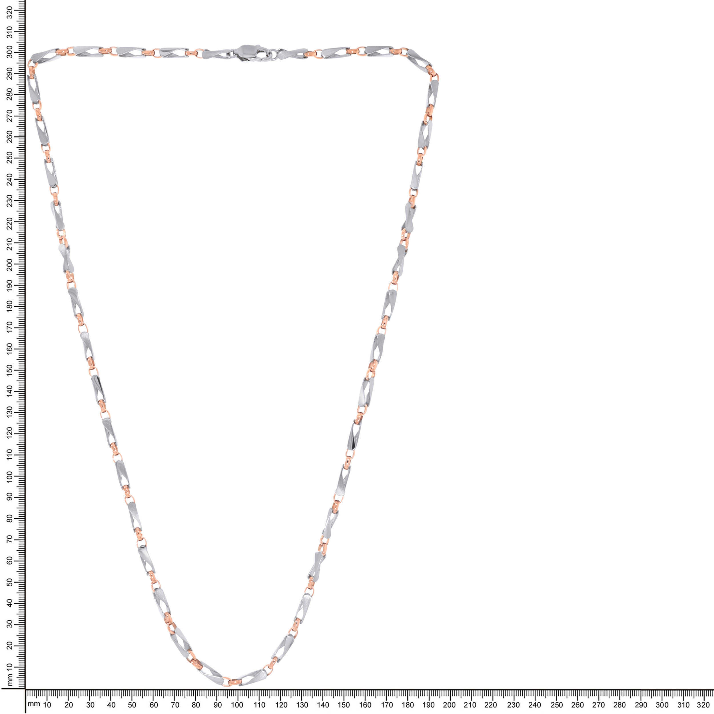 Urban Glow Men Platinum Chain - Senco Gold and Diamonds