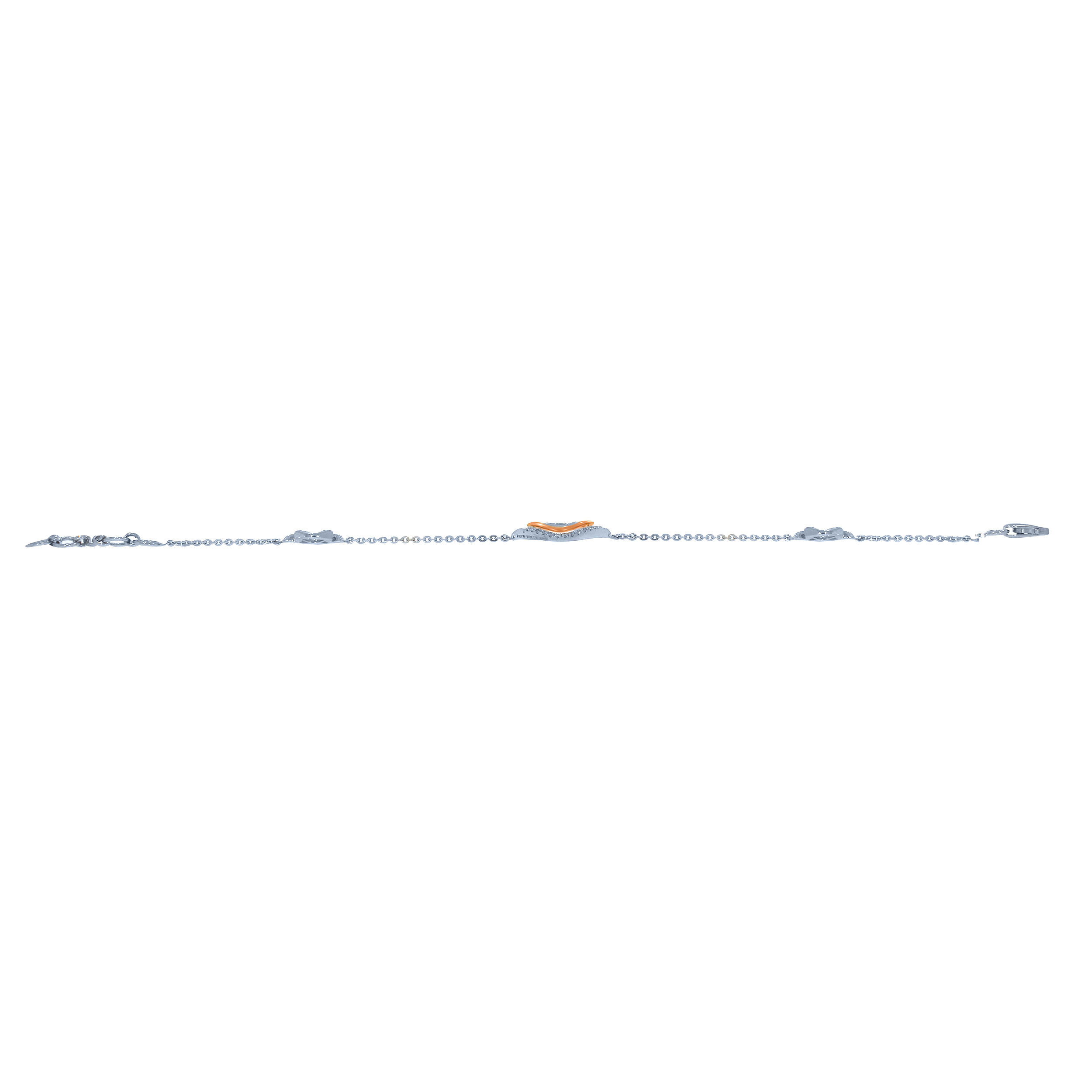 Shining Conch Platinum Bracelet - Senco Gold and Diamonds