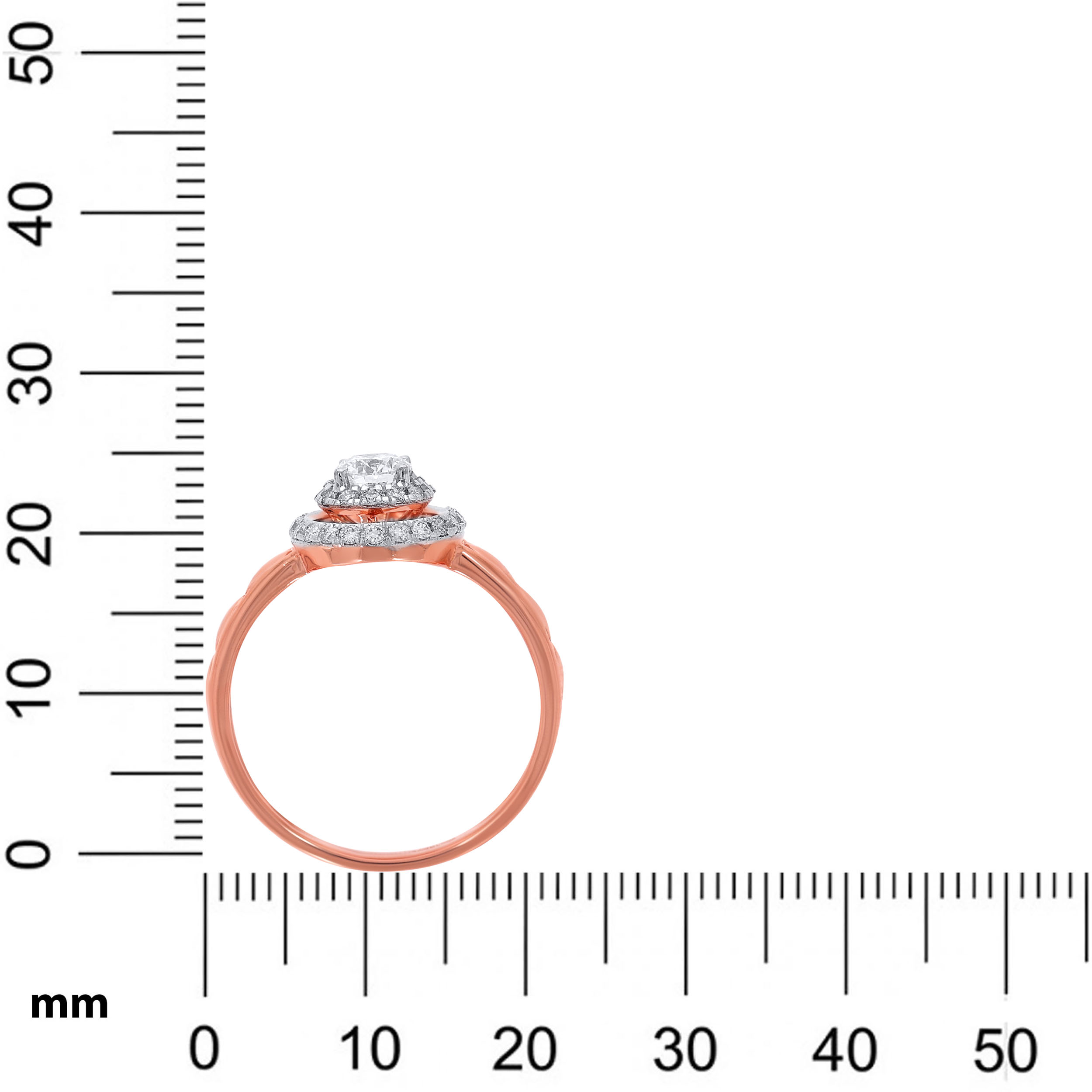 Stunning Sphere Solitaire Ring - Senco Gold and Diamonds