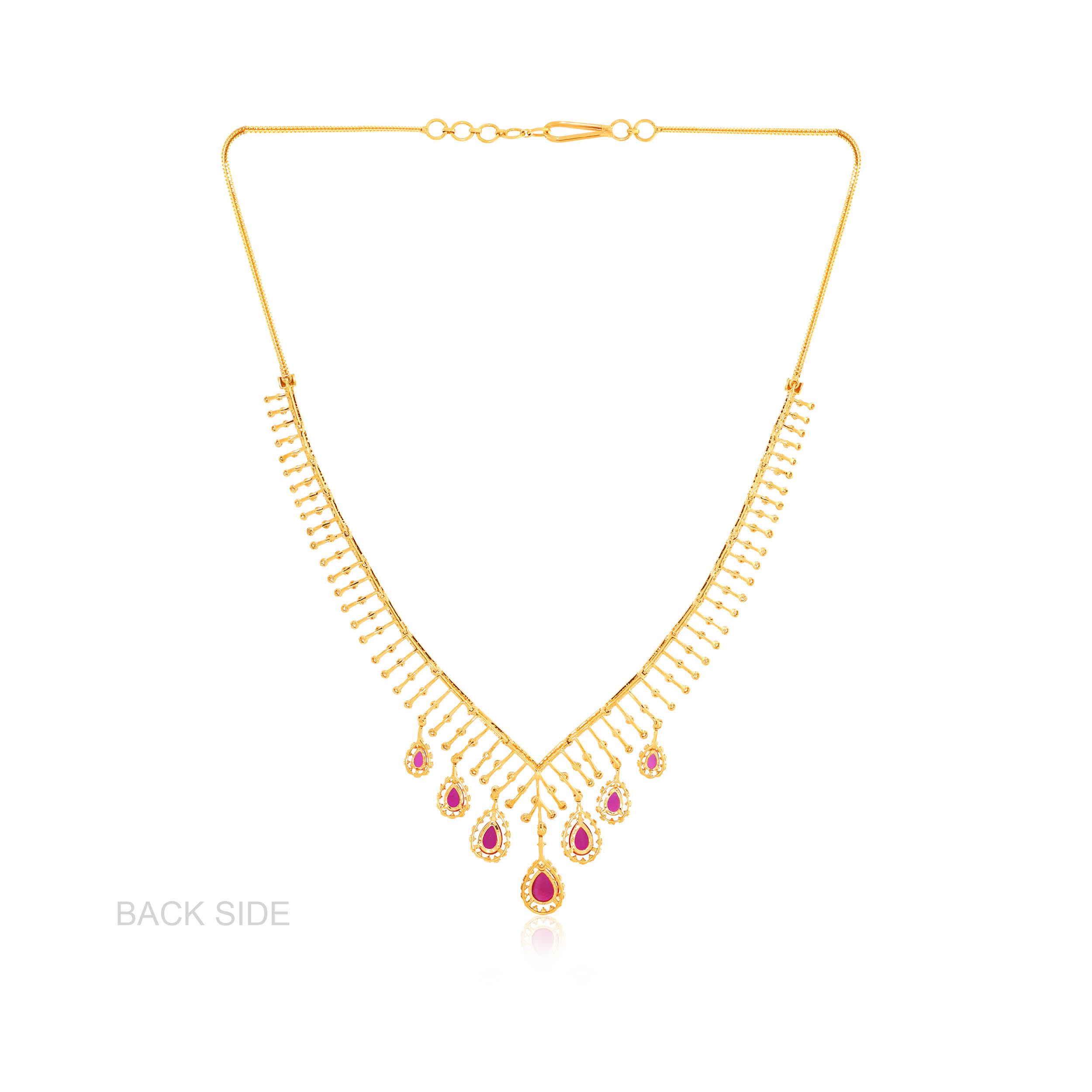 Blushing Droplets Diamond Necklace - Senco Gold and Diamonds