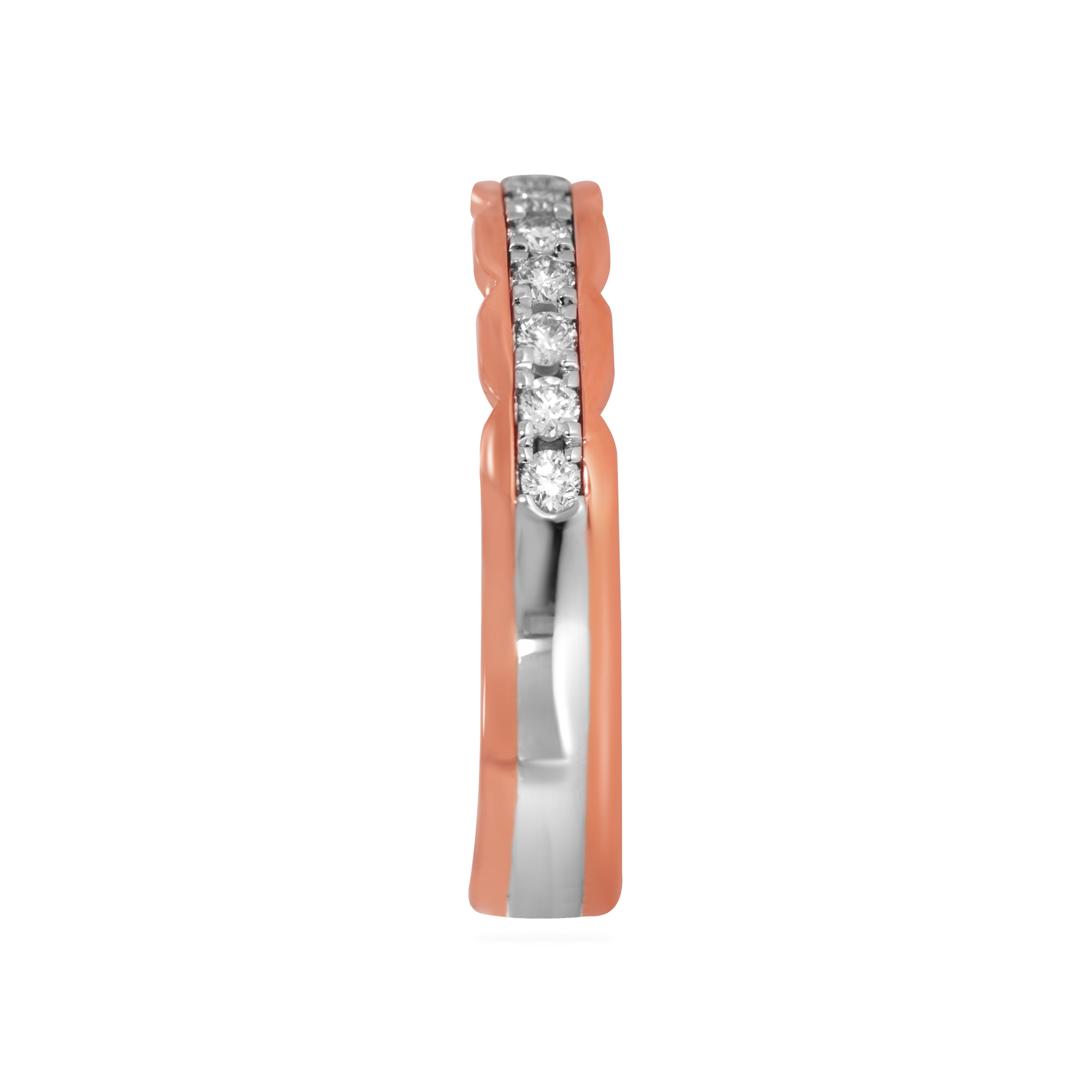  Flowing Uniformity Platinum Band Ring - Senco Gold and Diamonds