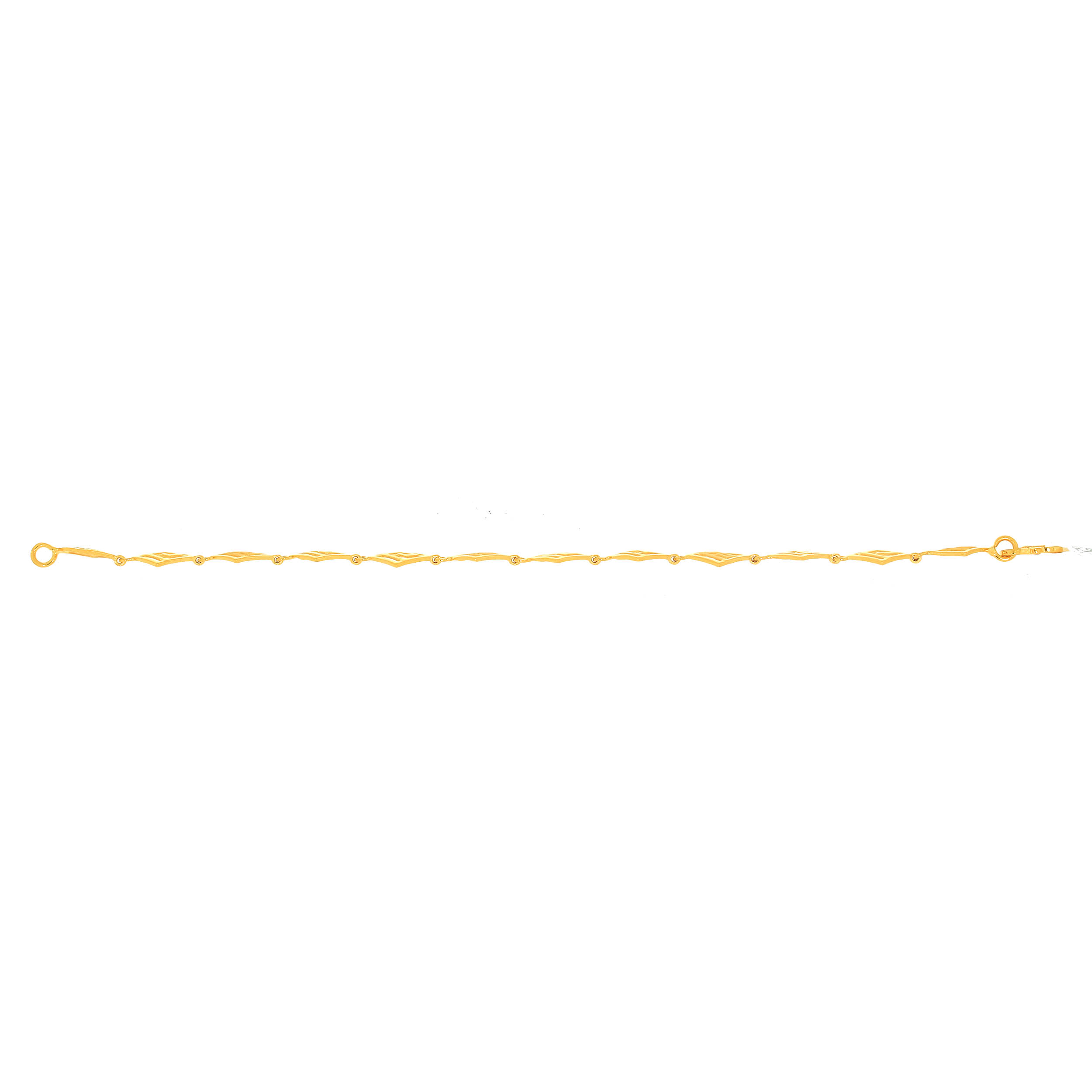 Rhombic Array Gold Bracelet - Senco Gold and Diamonds