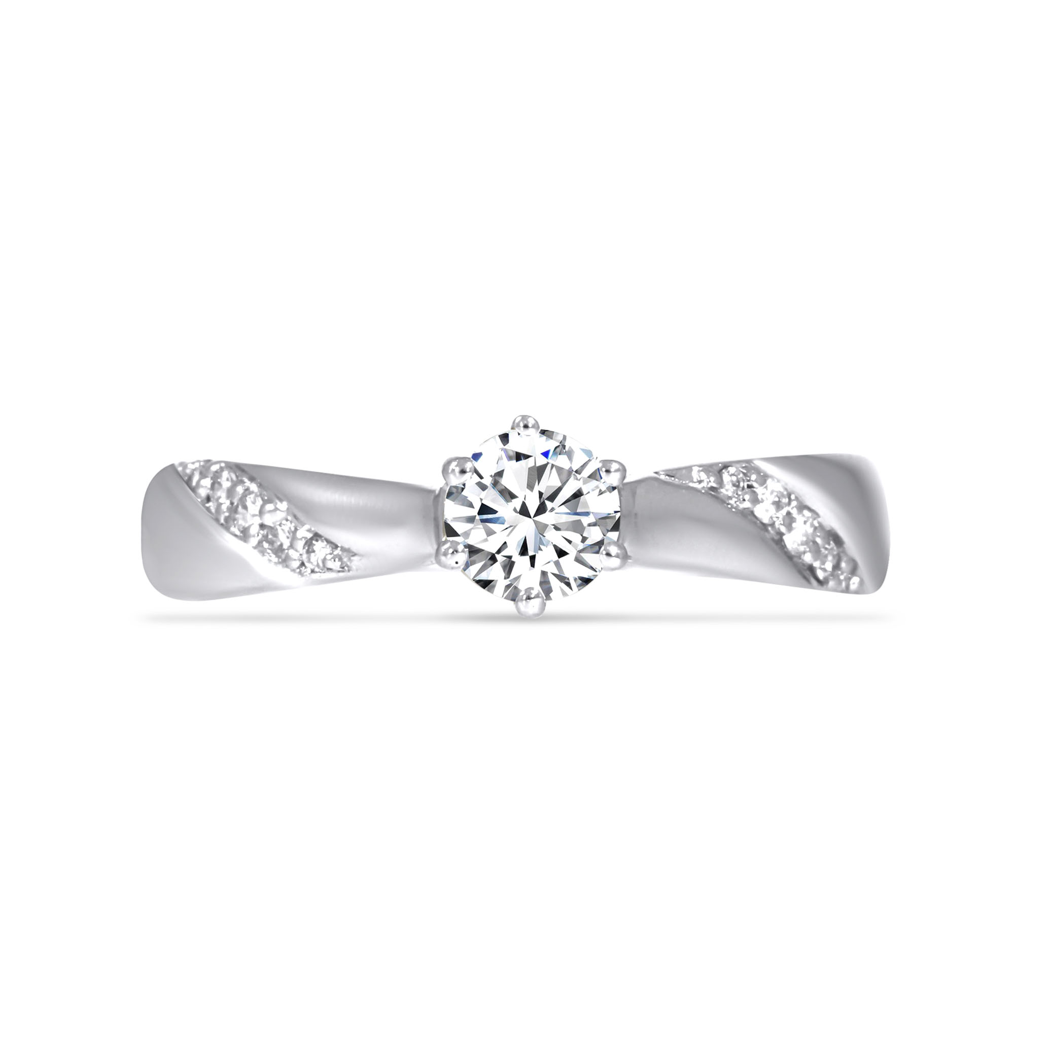 Elite Spark Platinum Ring - Senco Gold and Diamonds