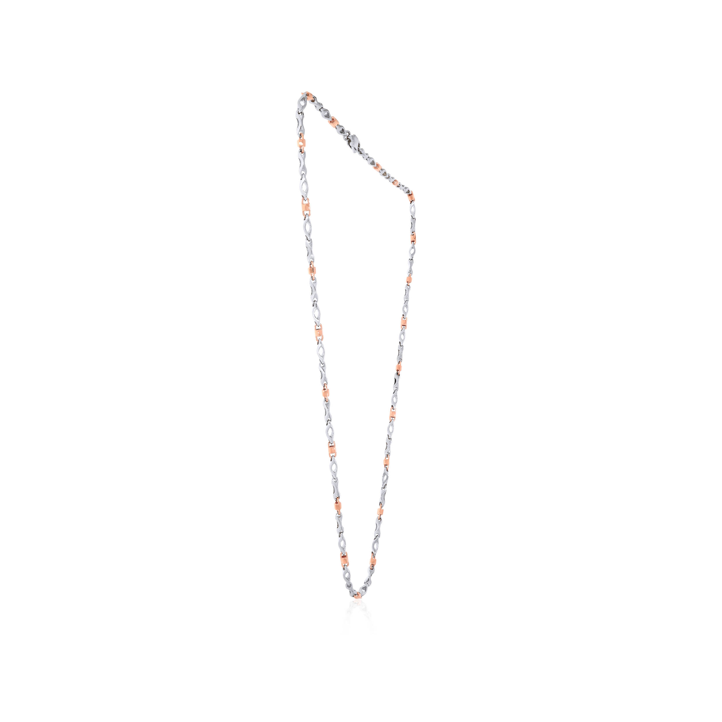 Versatile Machismo Men Platinum Chain - Senco Gold and Diamonds