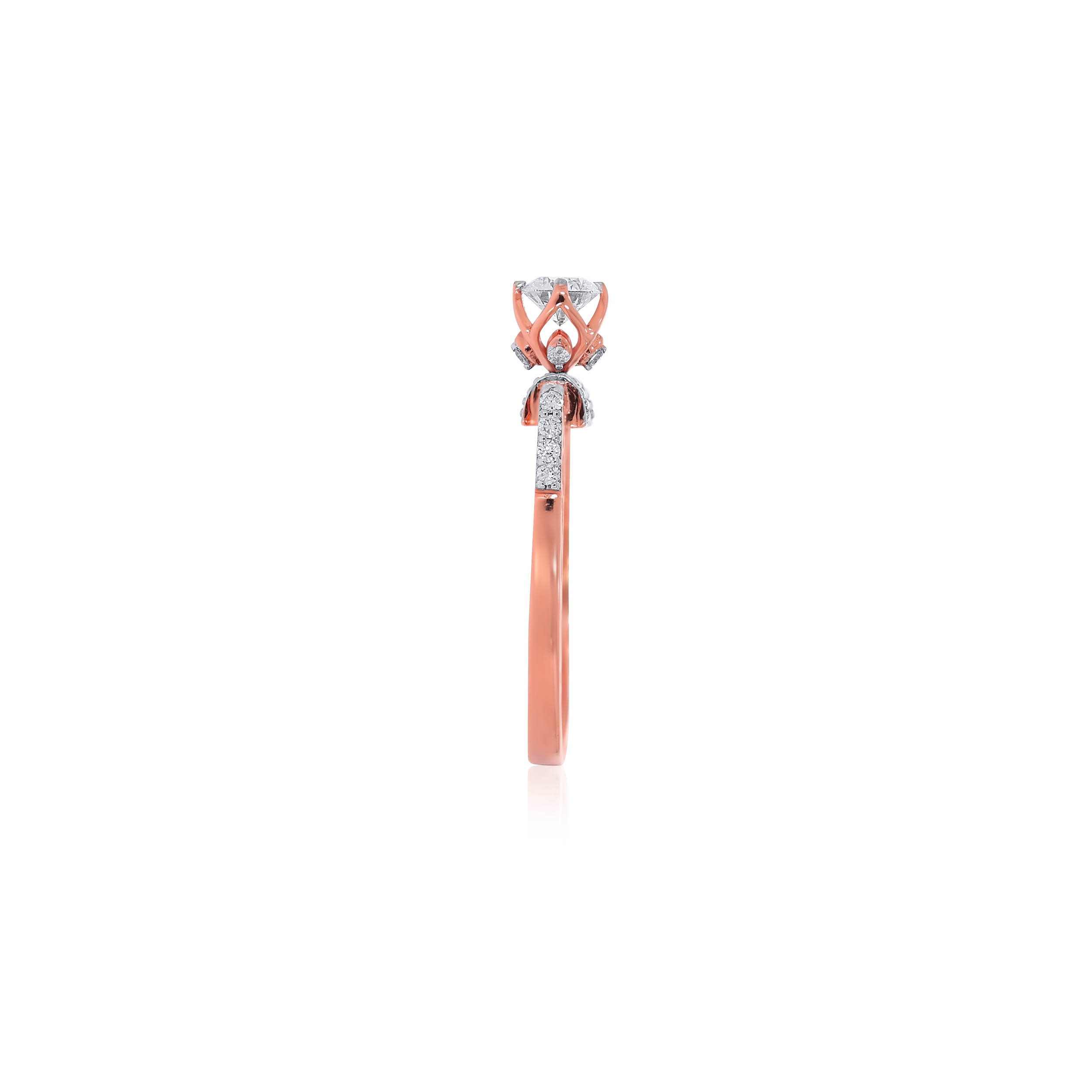 Warmth of Love Solitaire Ring - Senco Gold and Diamonds