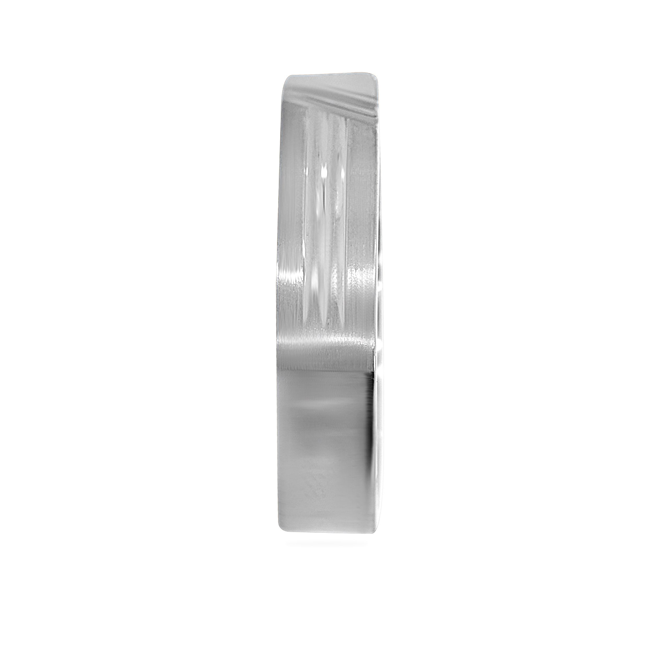 Elevated Machismo Men Platinum Band Ring - Senco Gold and Diamonds