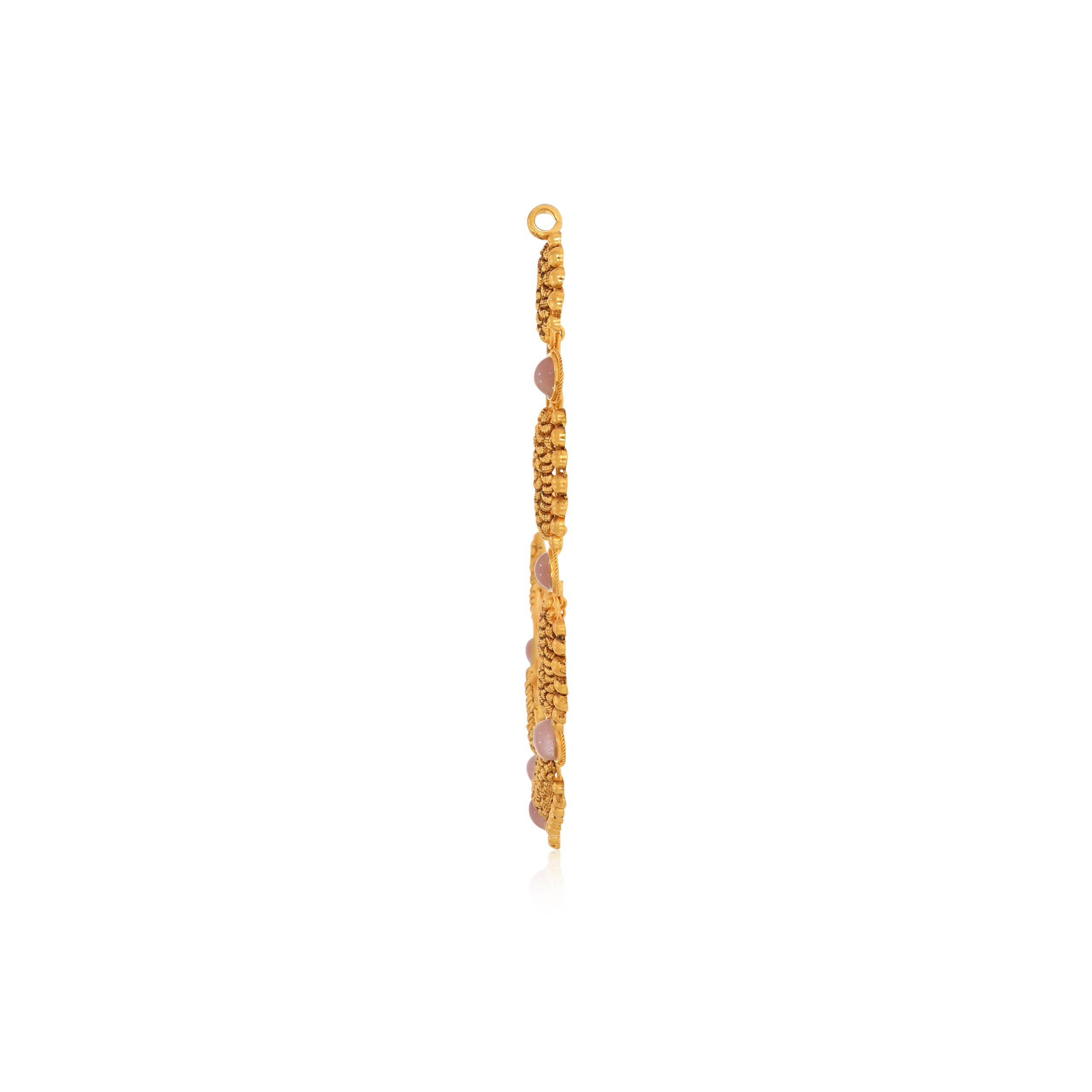 Subtle Glow Antique Gold Necklace - Senco Gold and Diamonds