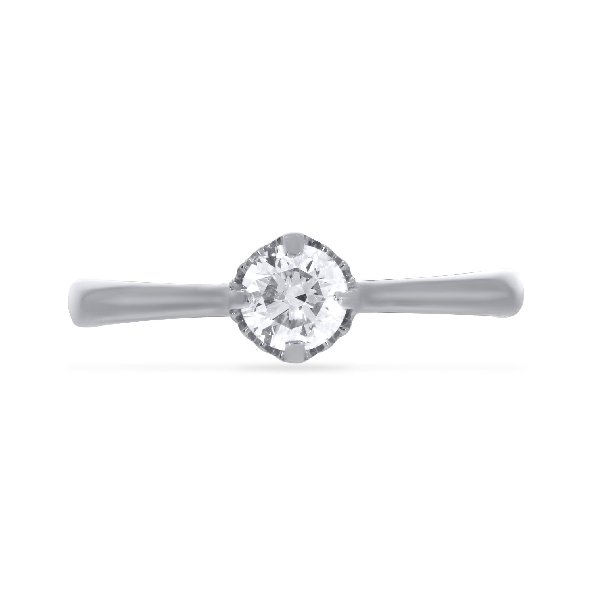 Alluring Spherical Glow Platinum Ring - Senco Gold and Diamonds