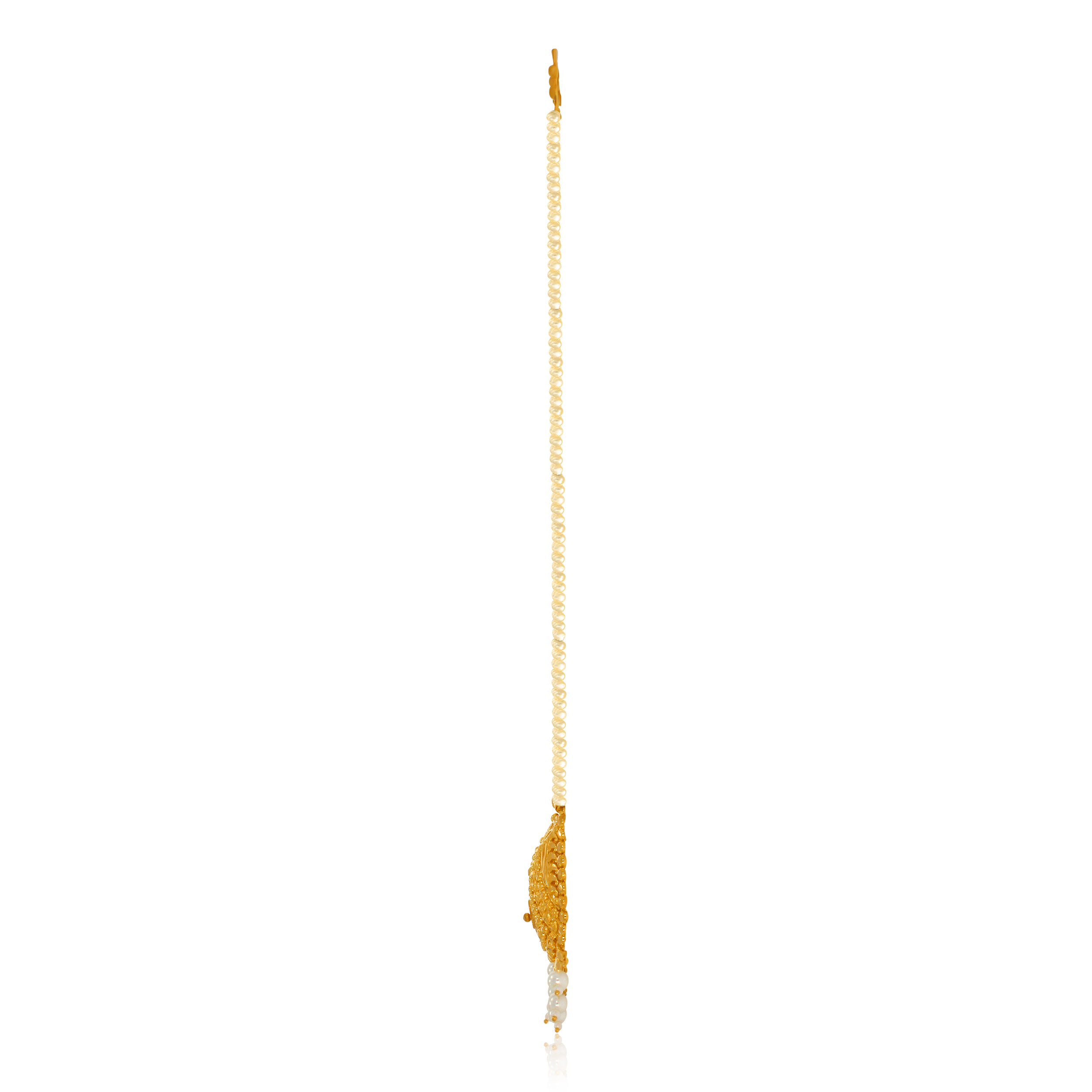 Regal Aura Gold Sitahar Necklace - Senco Gold and Diamonds