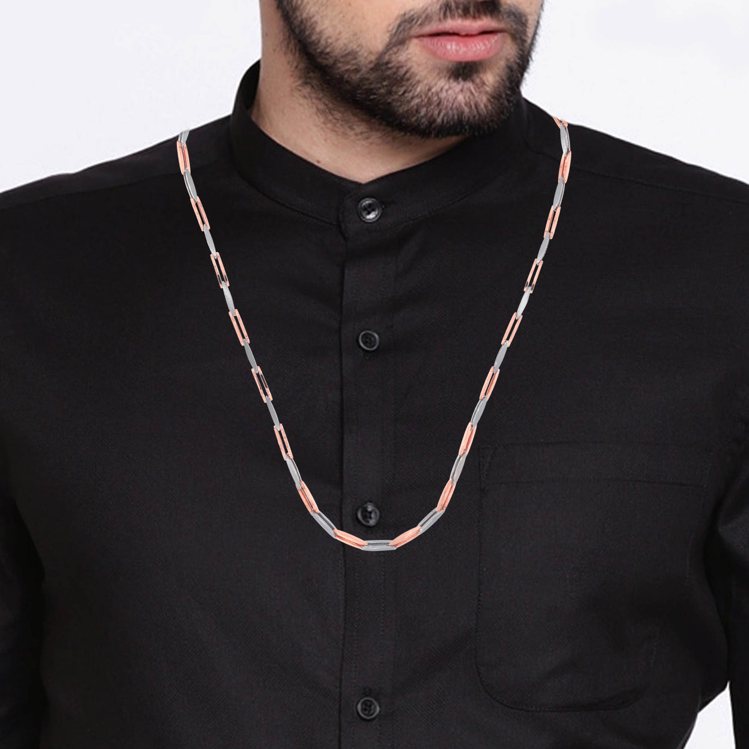 Dual Unity Unisex Gold Chain - Senco Gold and Diamonds