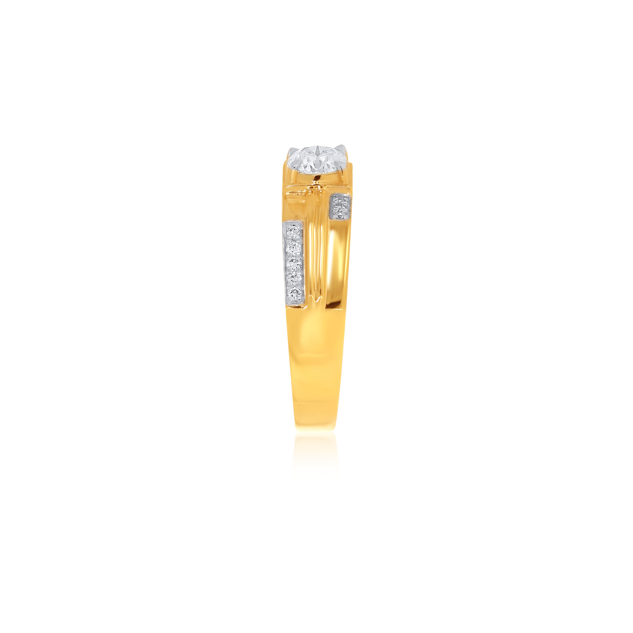 Timeless Zest Men Solitaire Ring - Senco Gold and Diamonds