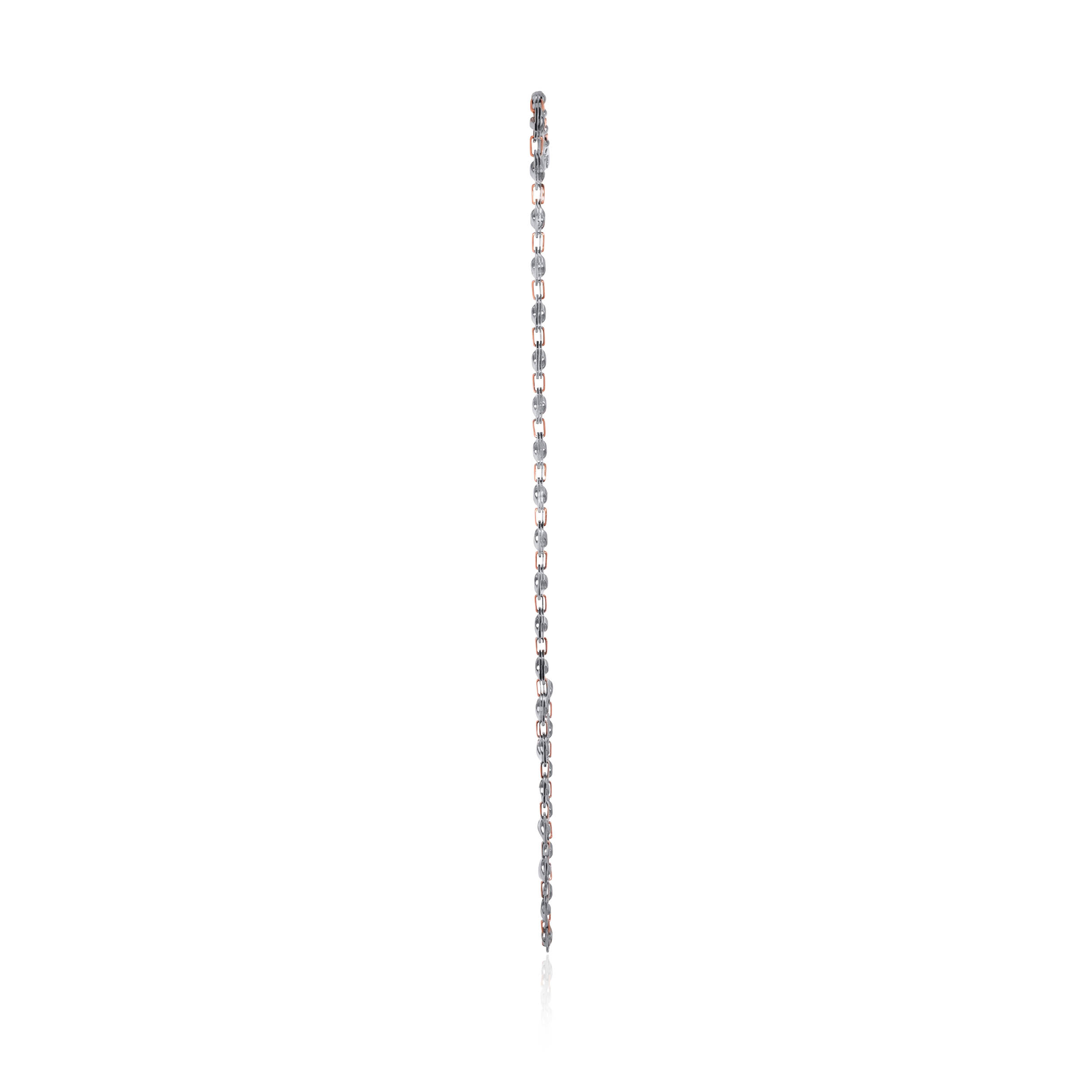 Dual Attachment Men Platinum Chain - Senco Gold and Diamonds