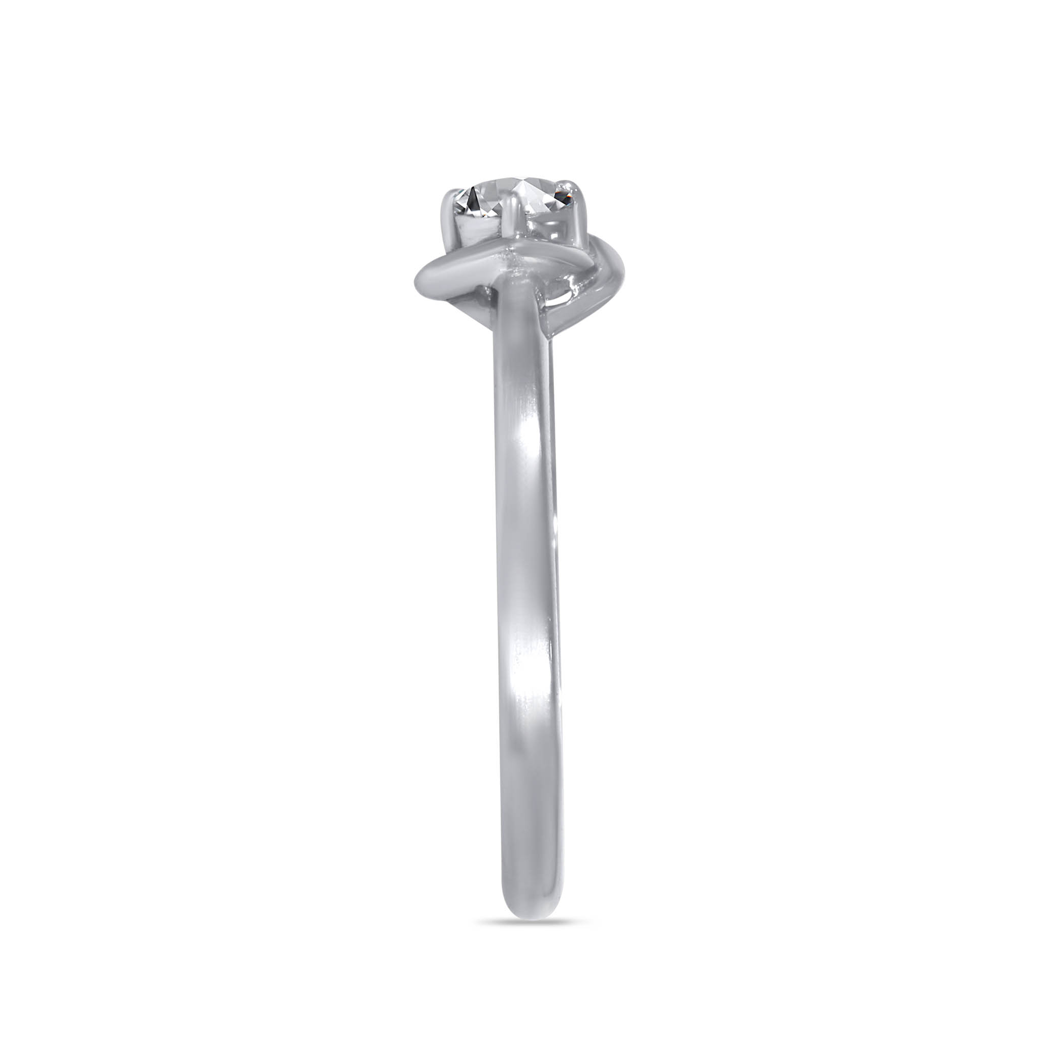 Rosy Desire Platinum Ring - Senco Gold and Diamonds