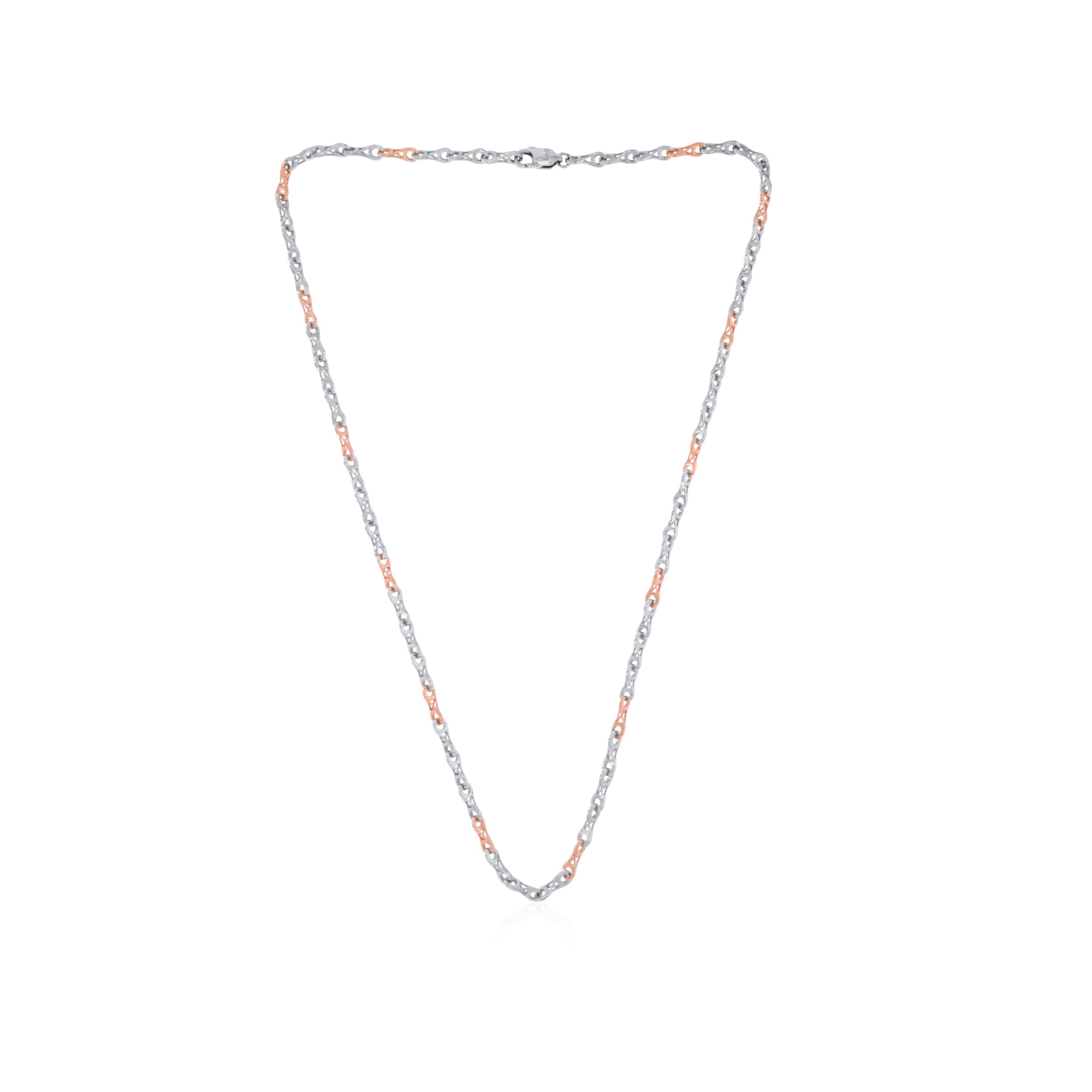 Suave Bond Men Platinum Chain - Senco Gold and Diamonds