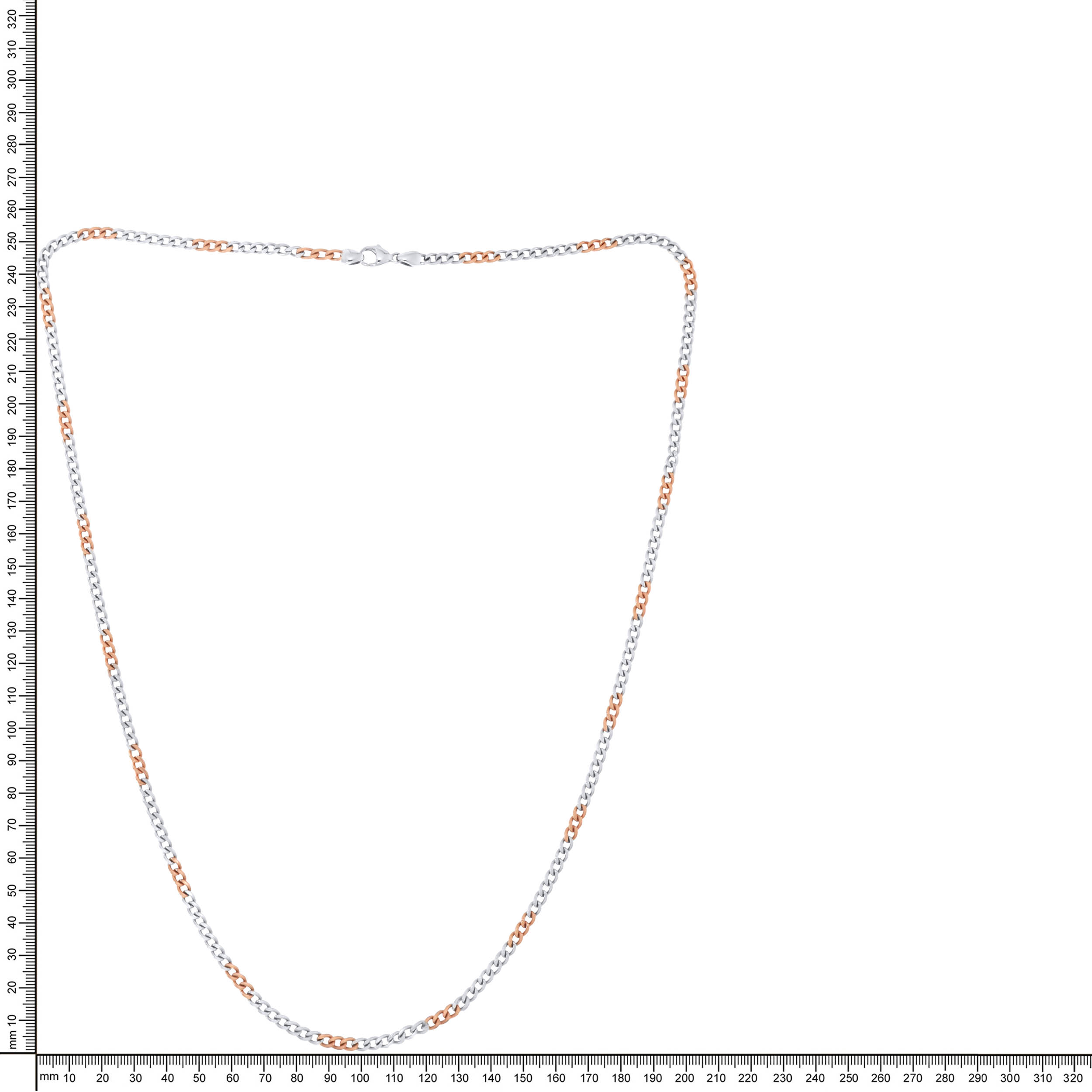 Connected Delight Unisex Platinum Chain - Senco Gold and Diamonds