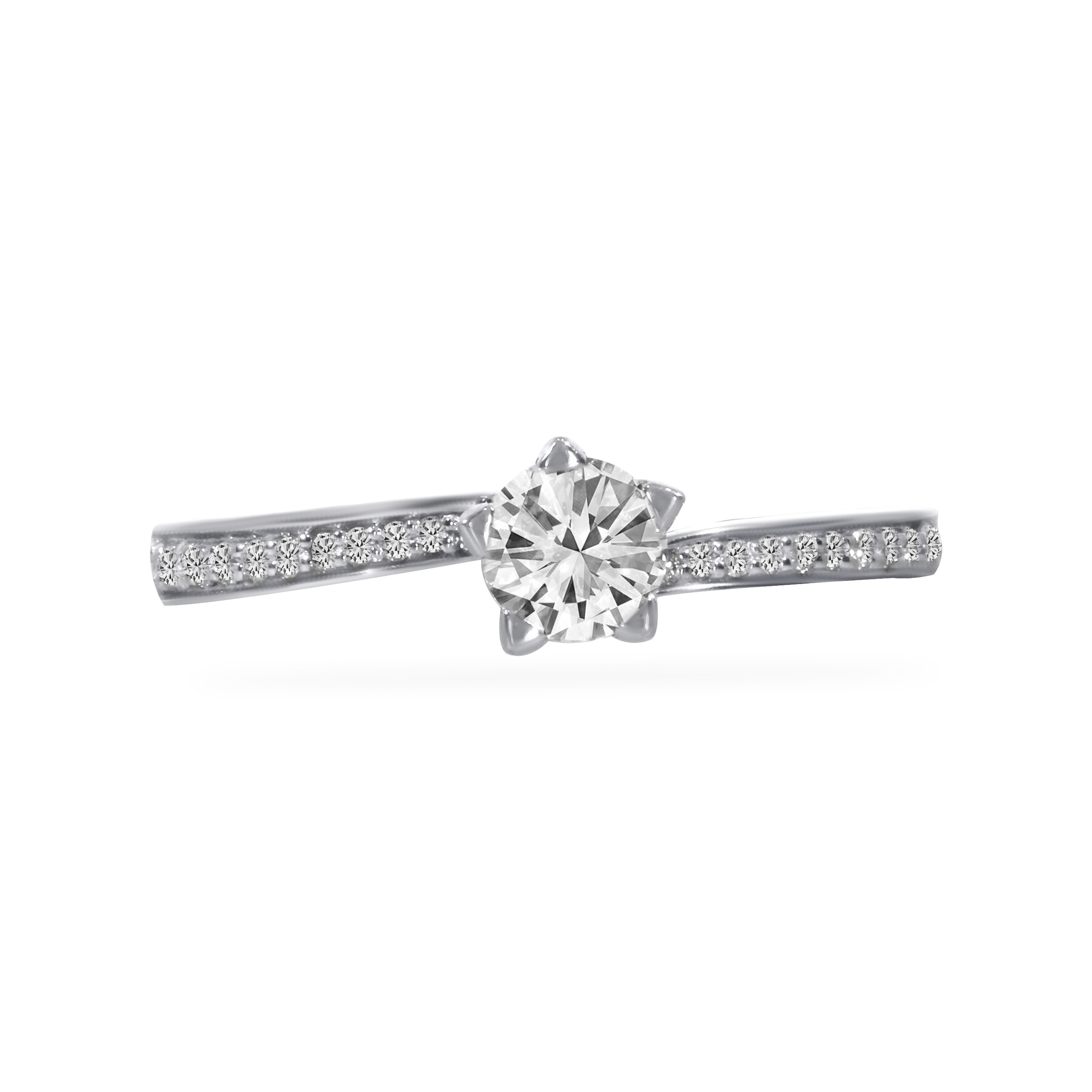 Successive Shimmer Platinum Ring - Senco Gold and Diamonds