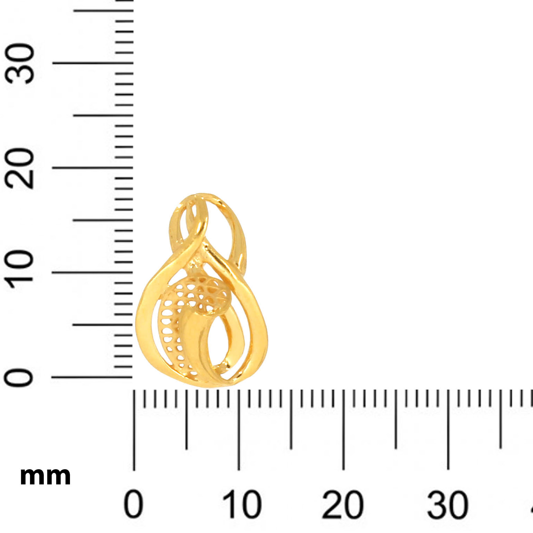 Twisted Style Gold Studs - Senco Gold and Diamonds
