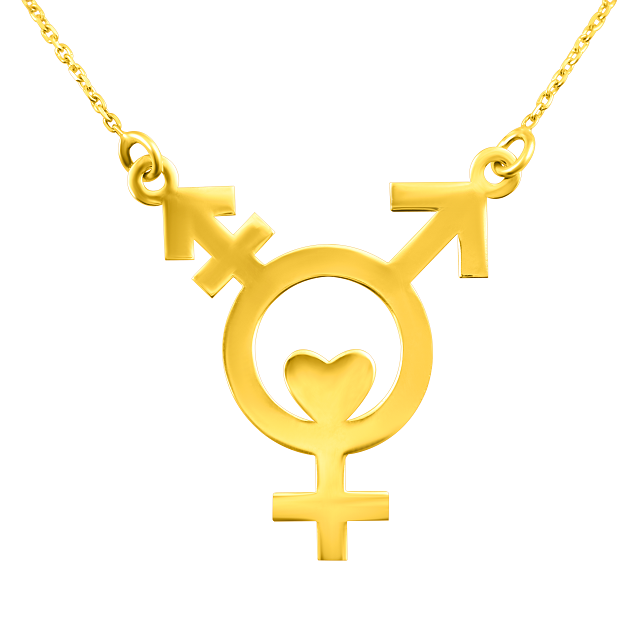 Chic Identity Gold Pendant - Senco Gold and Diamonds