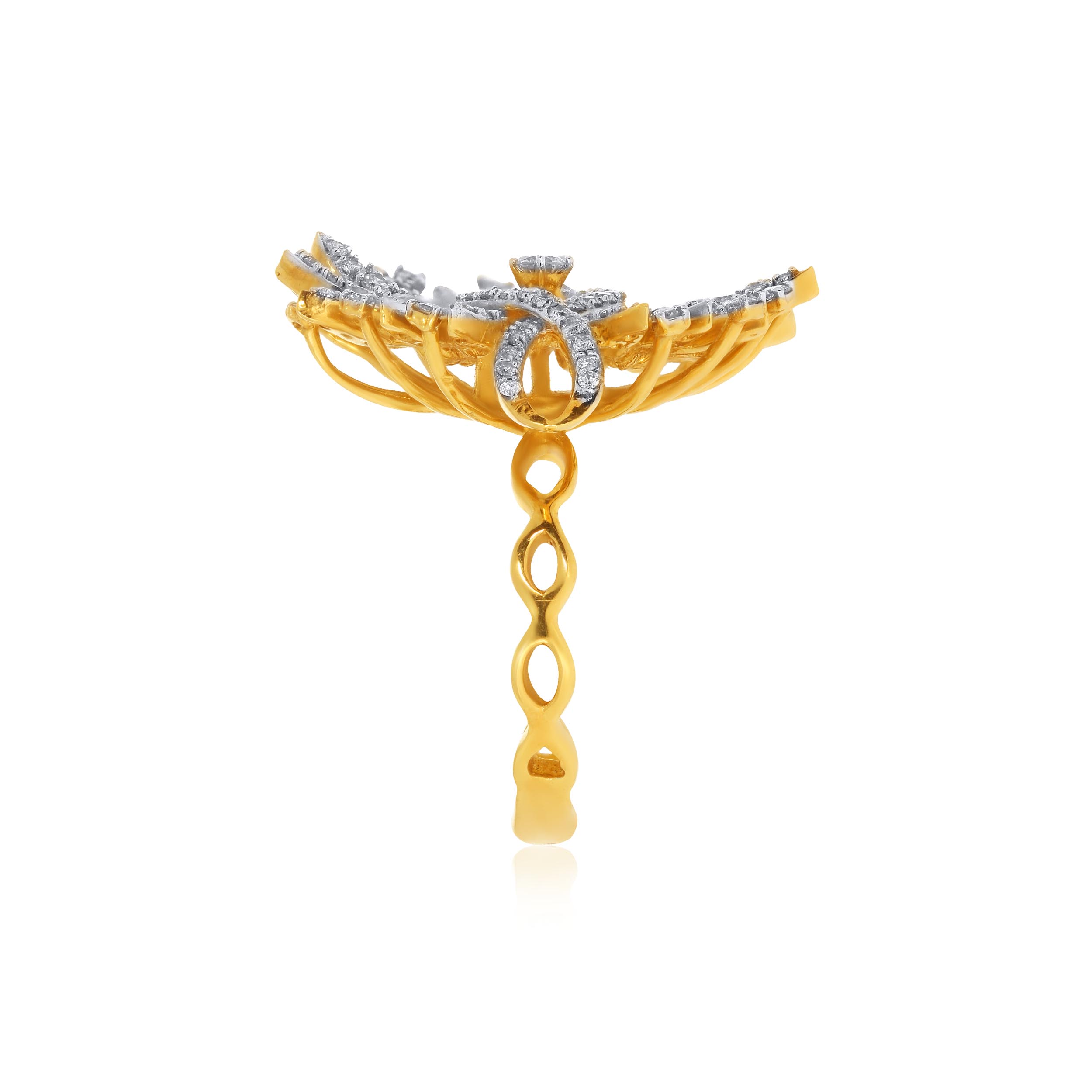 Glimmering Daisy Diamond Ring - Senco Gold and Diamonds