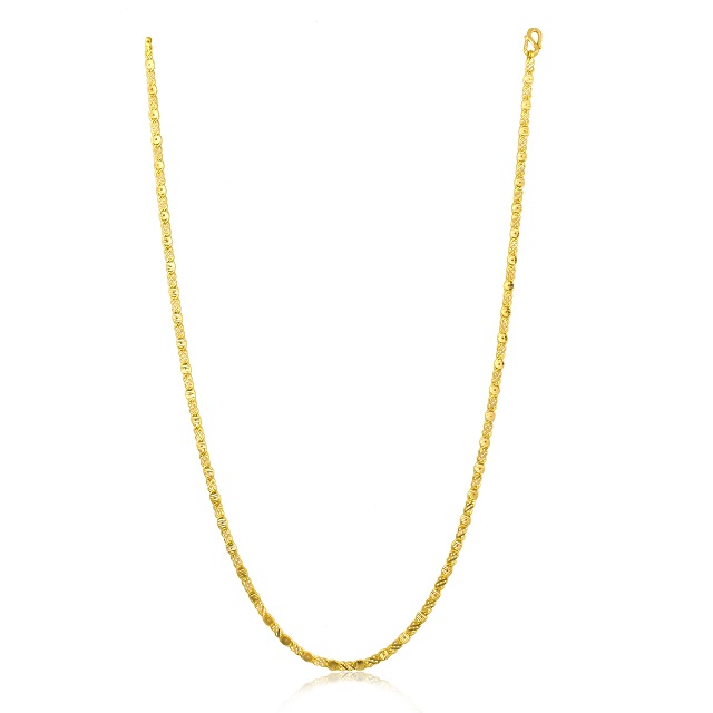 Sleek Aptitude Gold Sankha Bangle - Senco Gold and Diamonds