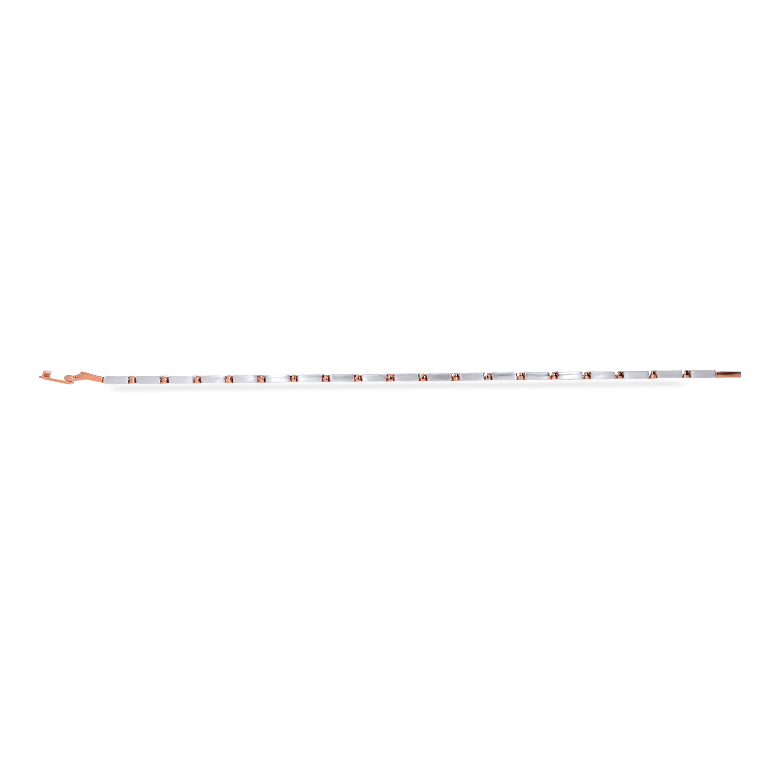 Vigorous Track Men Platinum Wristlet - Senco Gold and Diamonds