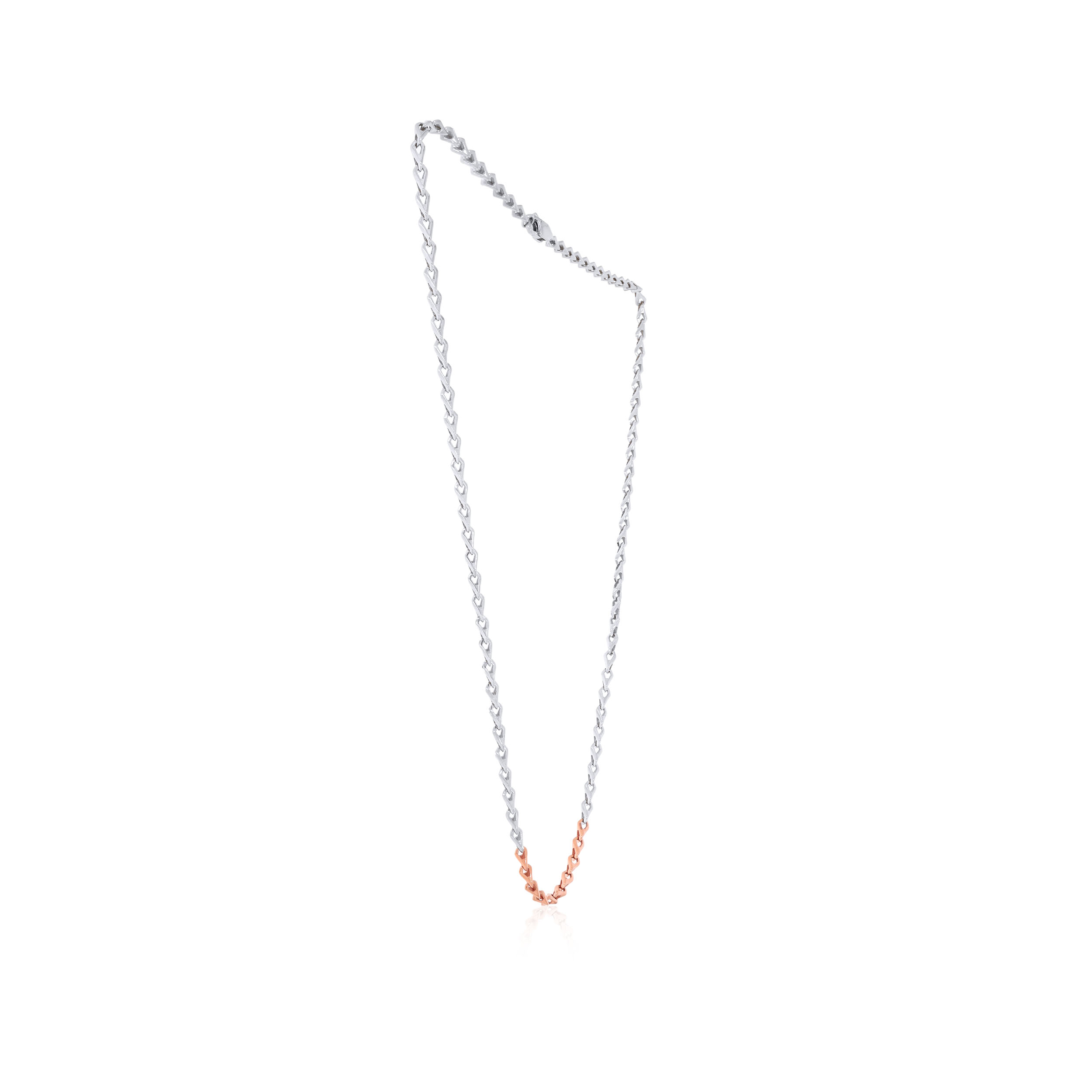Stylish Swing Unisex Platinum Chain - Senco Gold and Diamonds