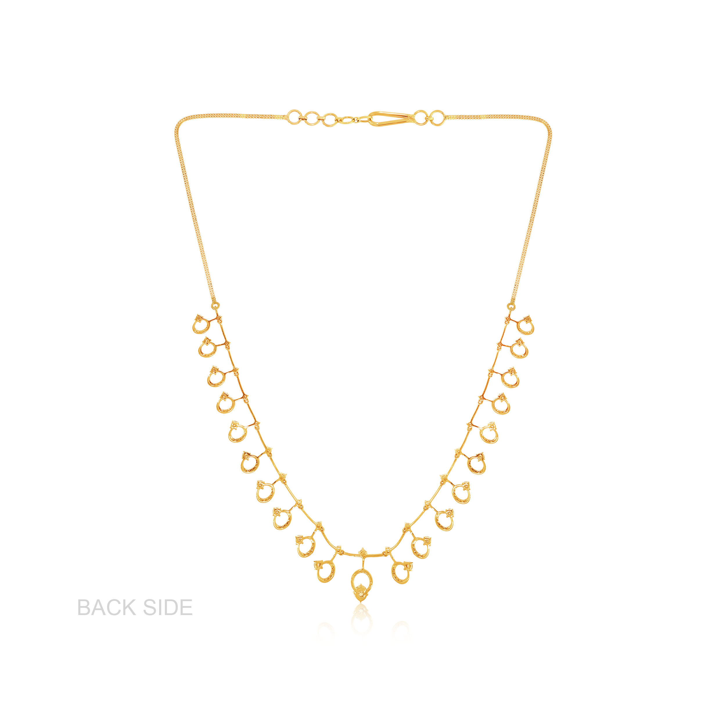 Merry Spheres Diamond Necklace - Senco Gold and Diamonds