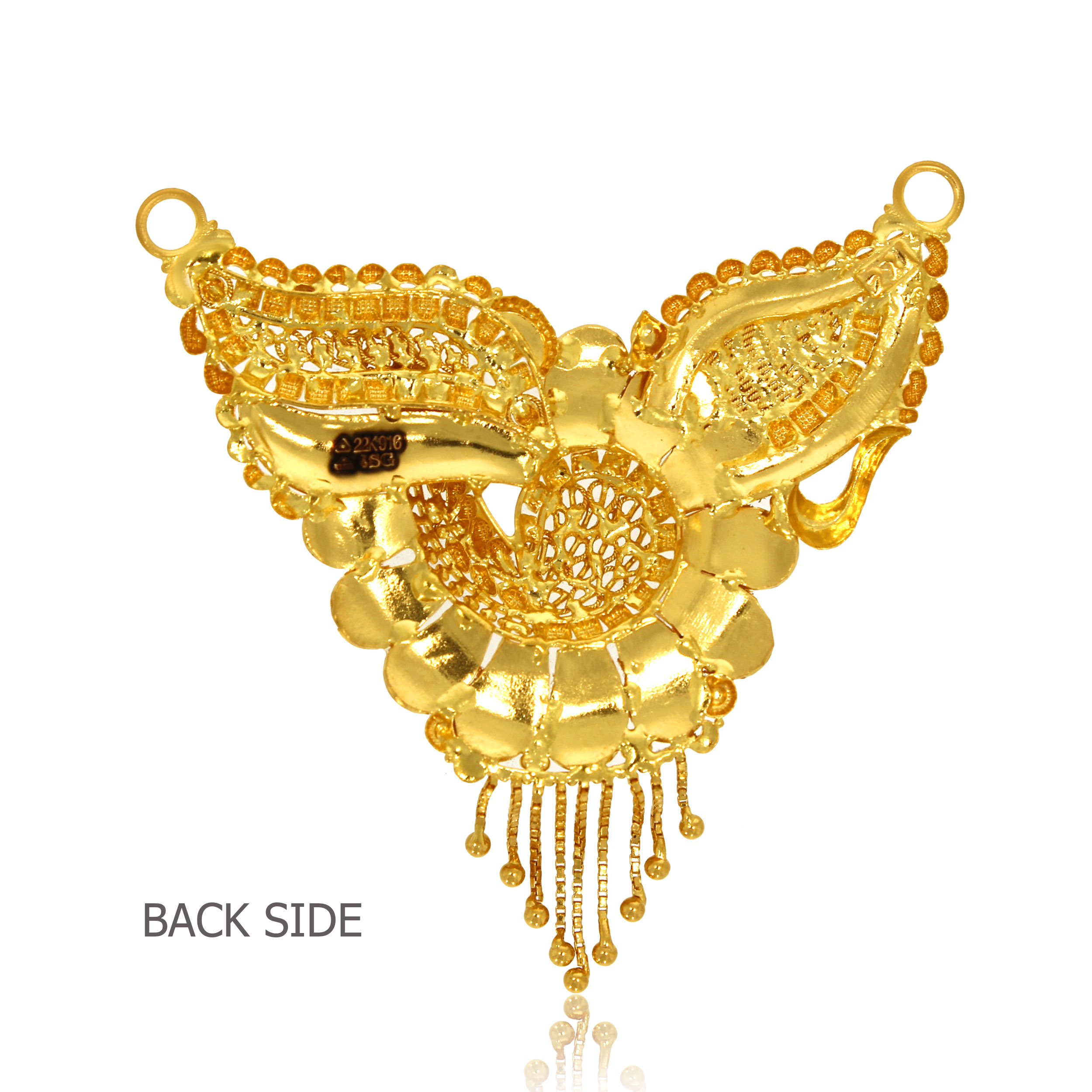 Golden Foliage Gold Pendant - Senco Gold and Diamonds